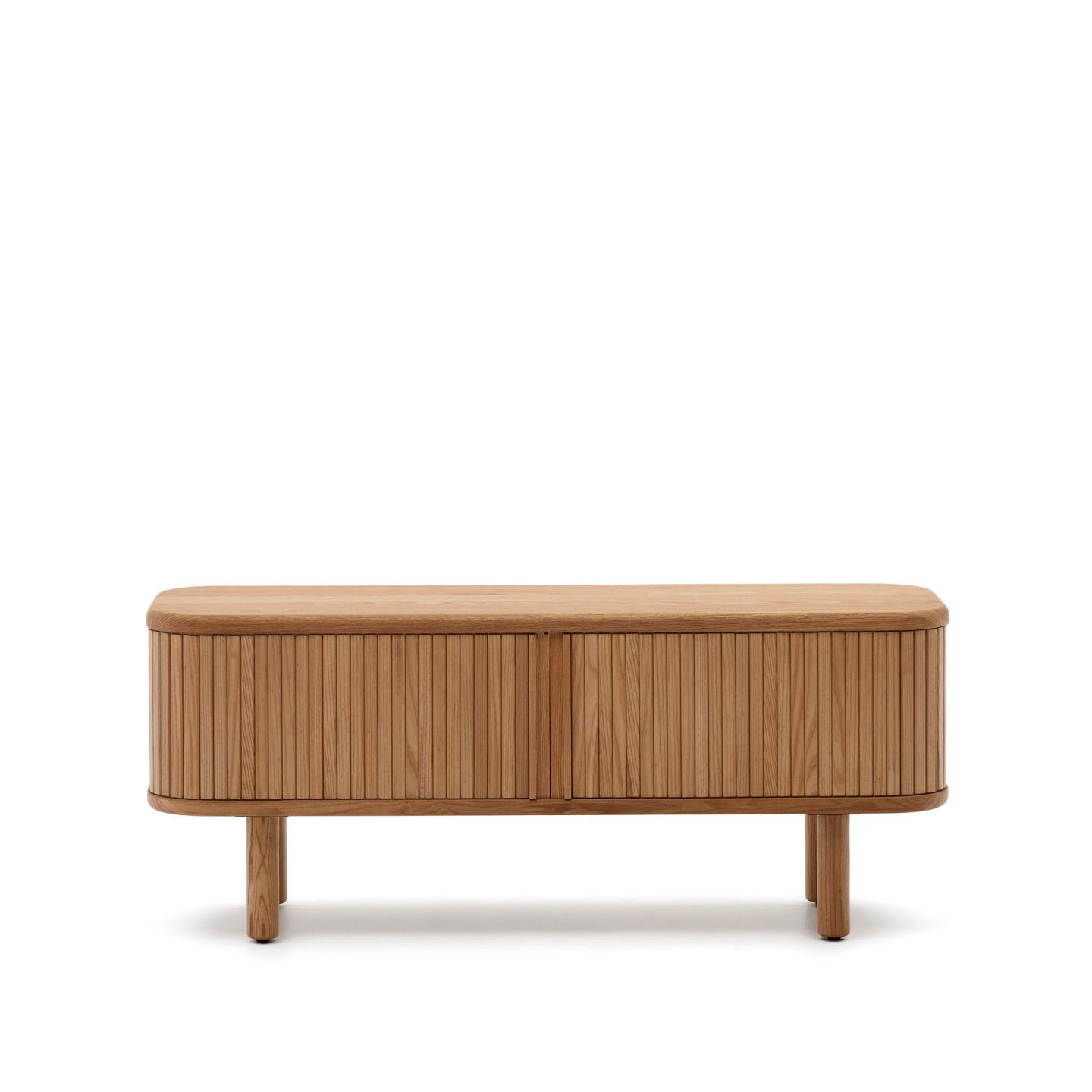 Kave Home TV-meubel 'Mailen' Essenhout, 120cm, kleur Naturel, foto 2