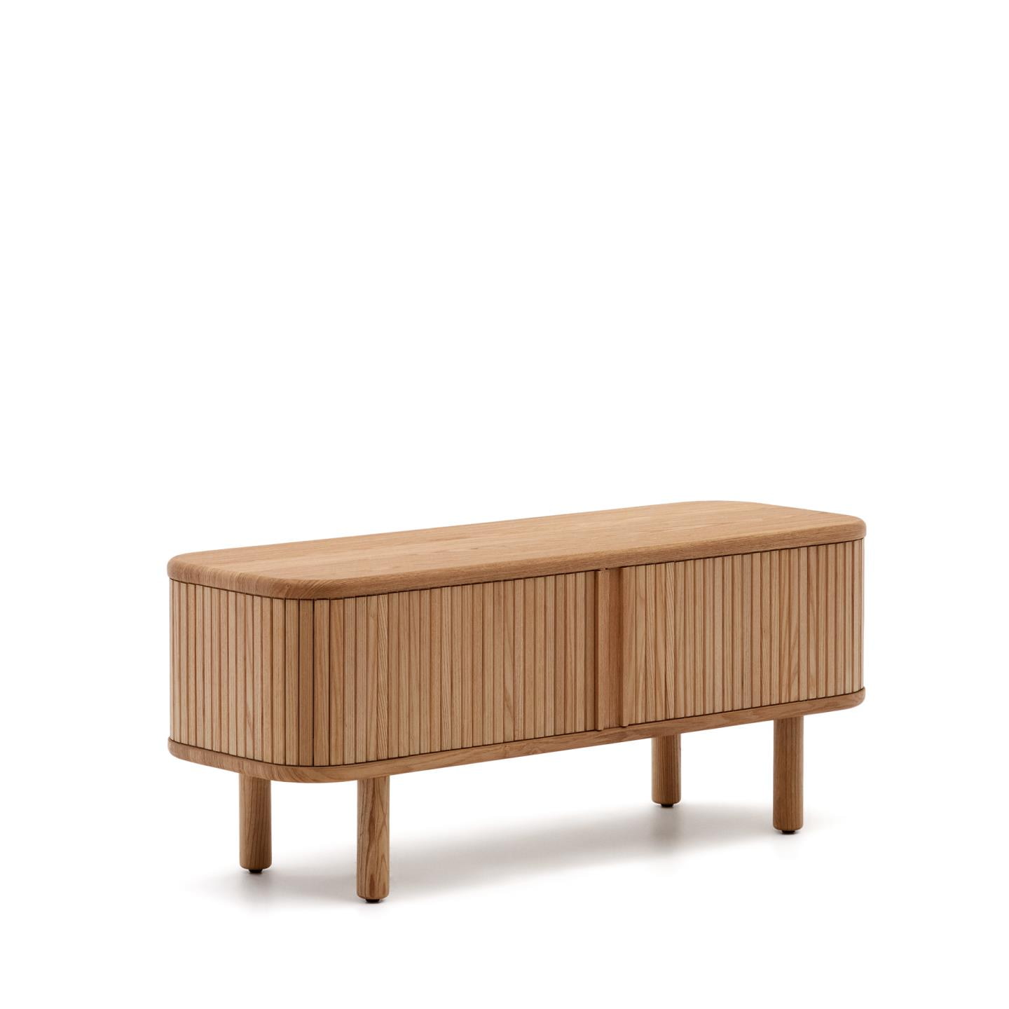Kave Home TV-meubel 'Mailen' Essenhout, 120cm, kleur Naturel, foto 3