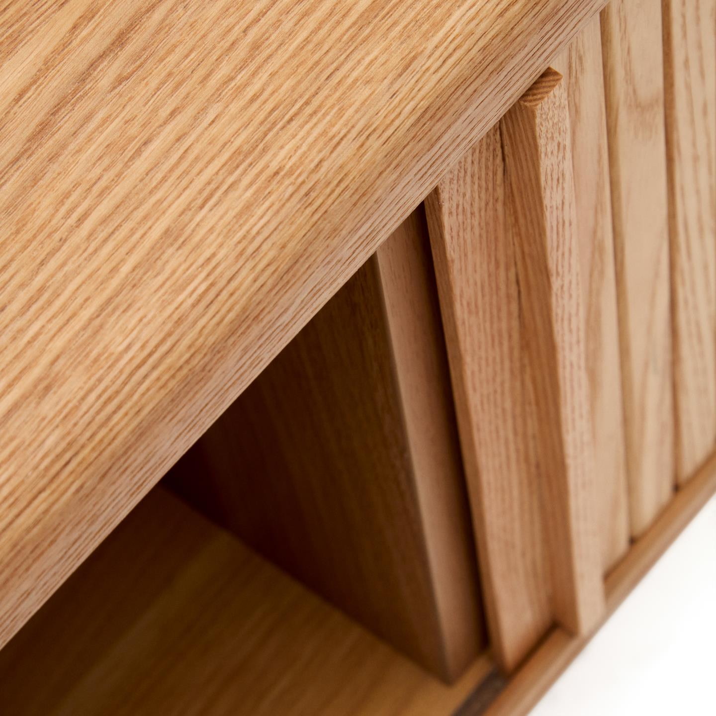 Kave Home TV-meubel 'Mailen' Essenhout, 120cm, kleur Naturel, foto 7