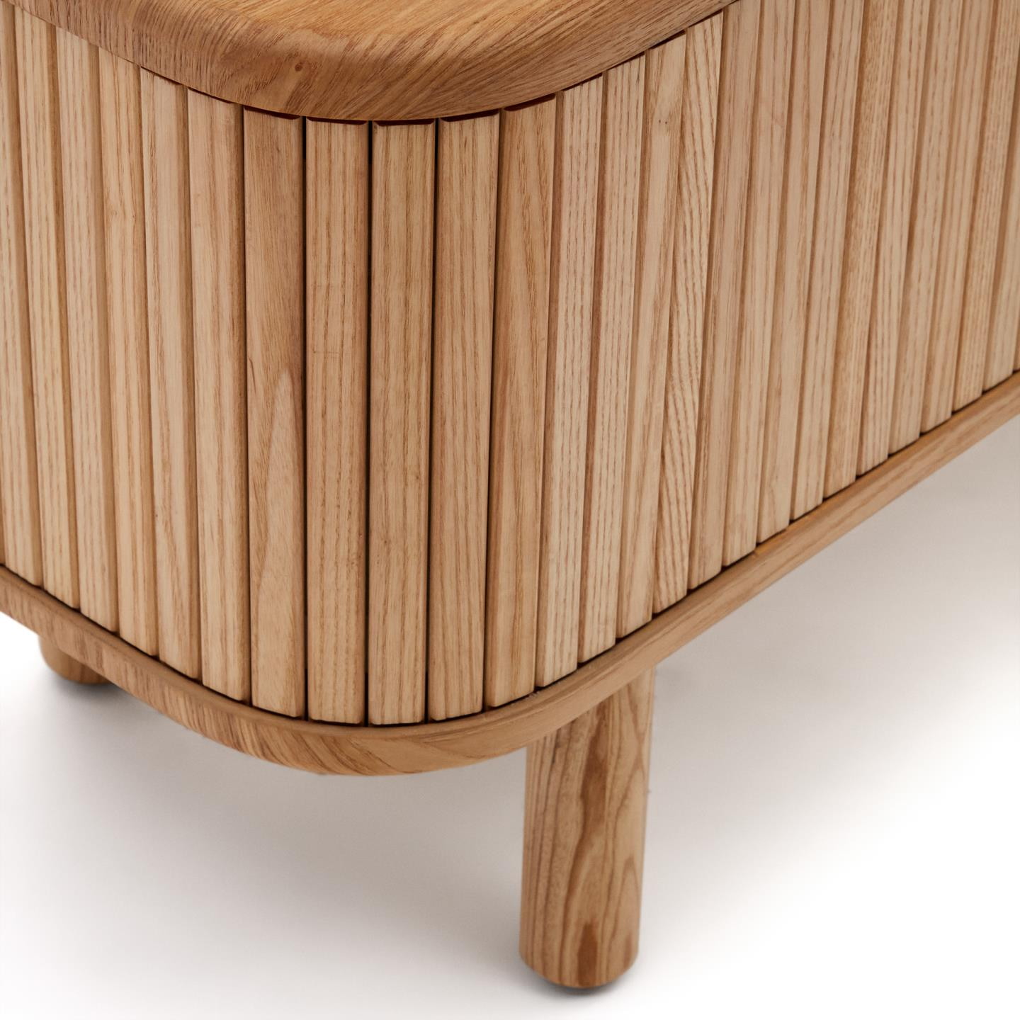 Kave Home TV-meubel 'Mailen' Essenhout, 120cm, kleur Naturel, foto 8