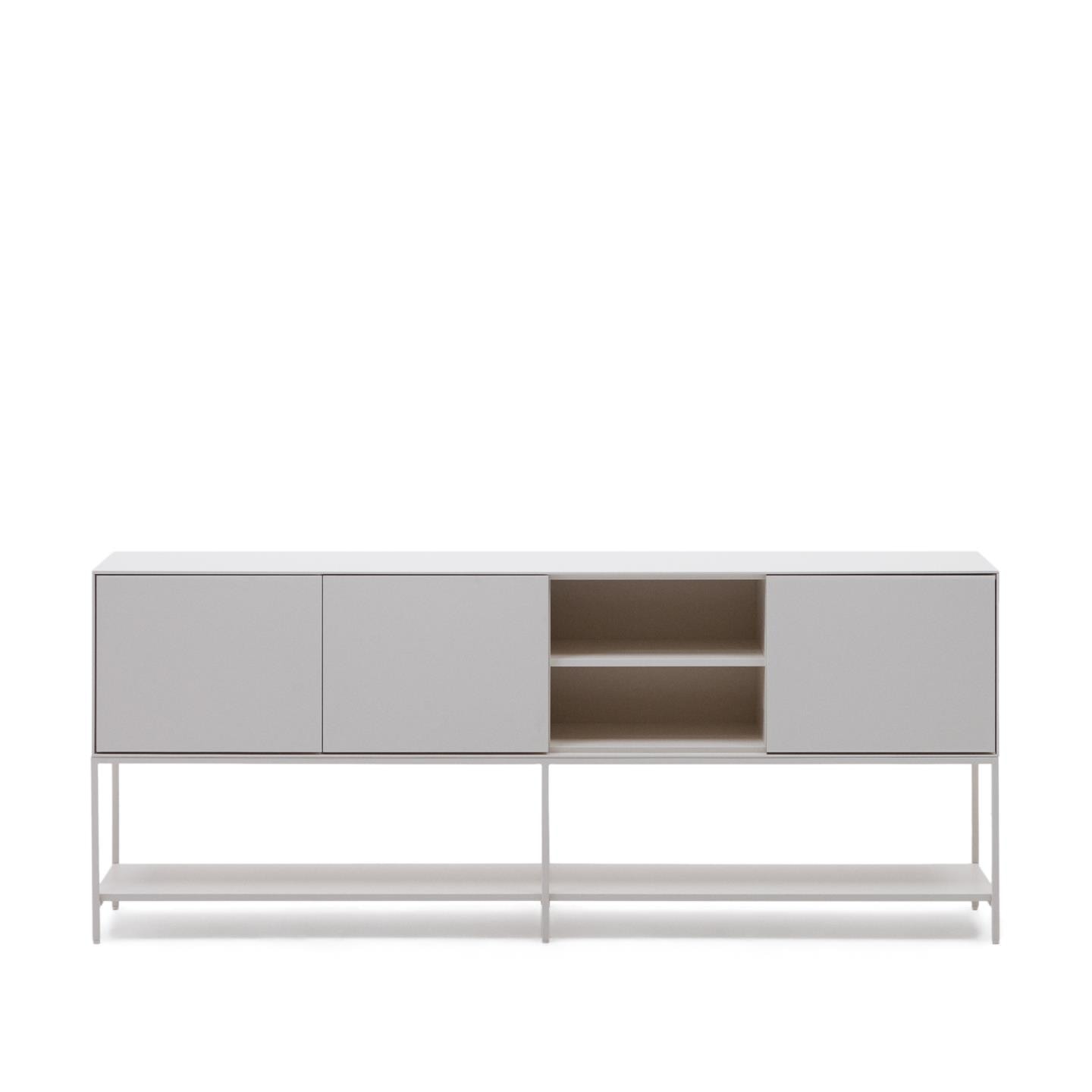 Kave Home Dressoir 'Vedrana' 195cm, kleur Wit