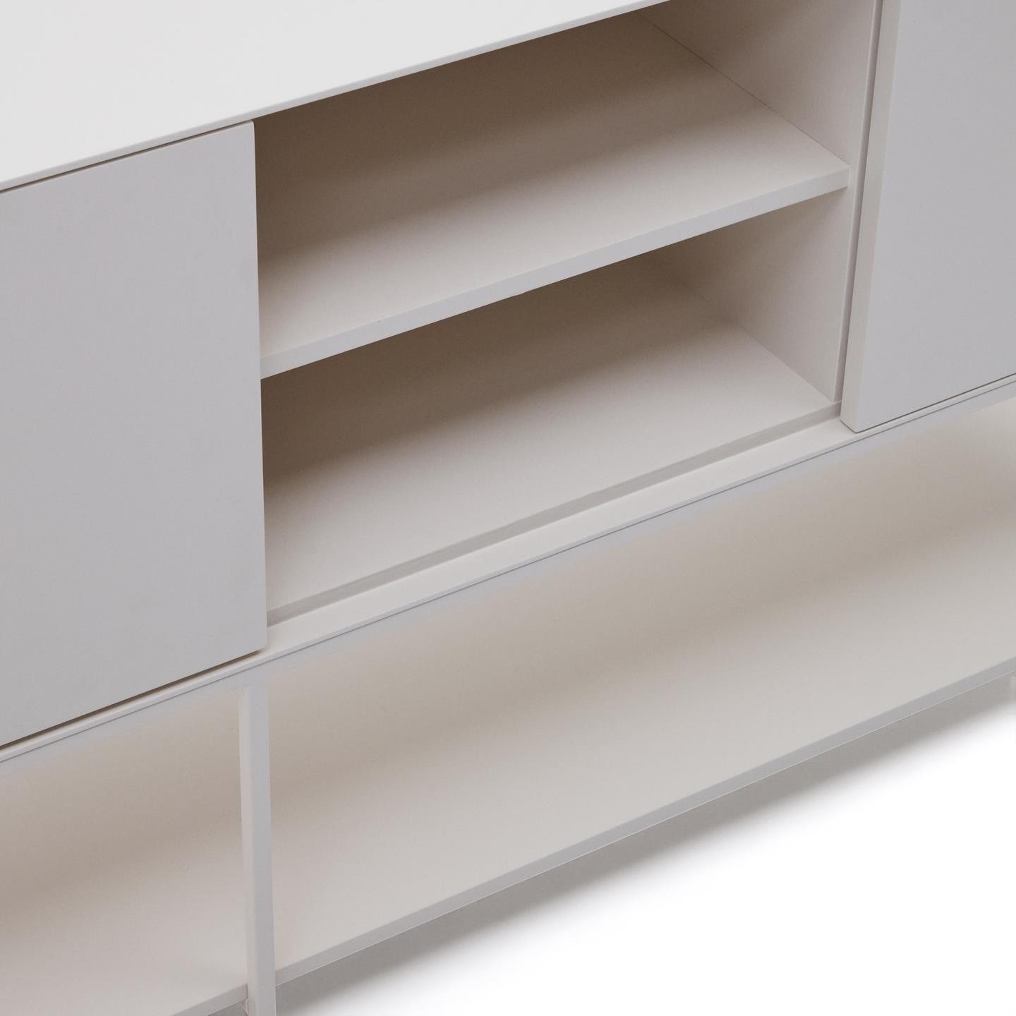 Kave Home Dressoir 'Vedrana' 195cm, kleur Wit