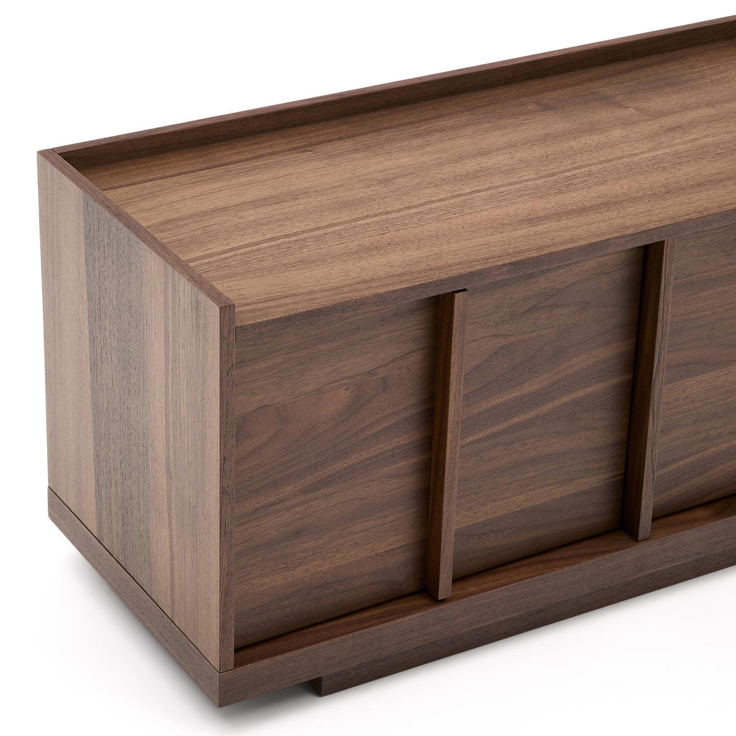Kave Home TV-meubel 'Onix' Notenfineer, 200cm