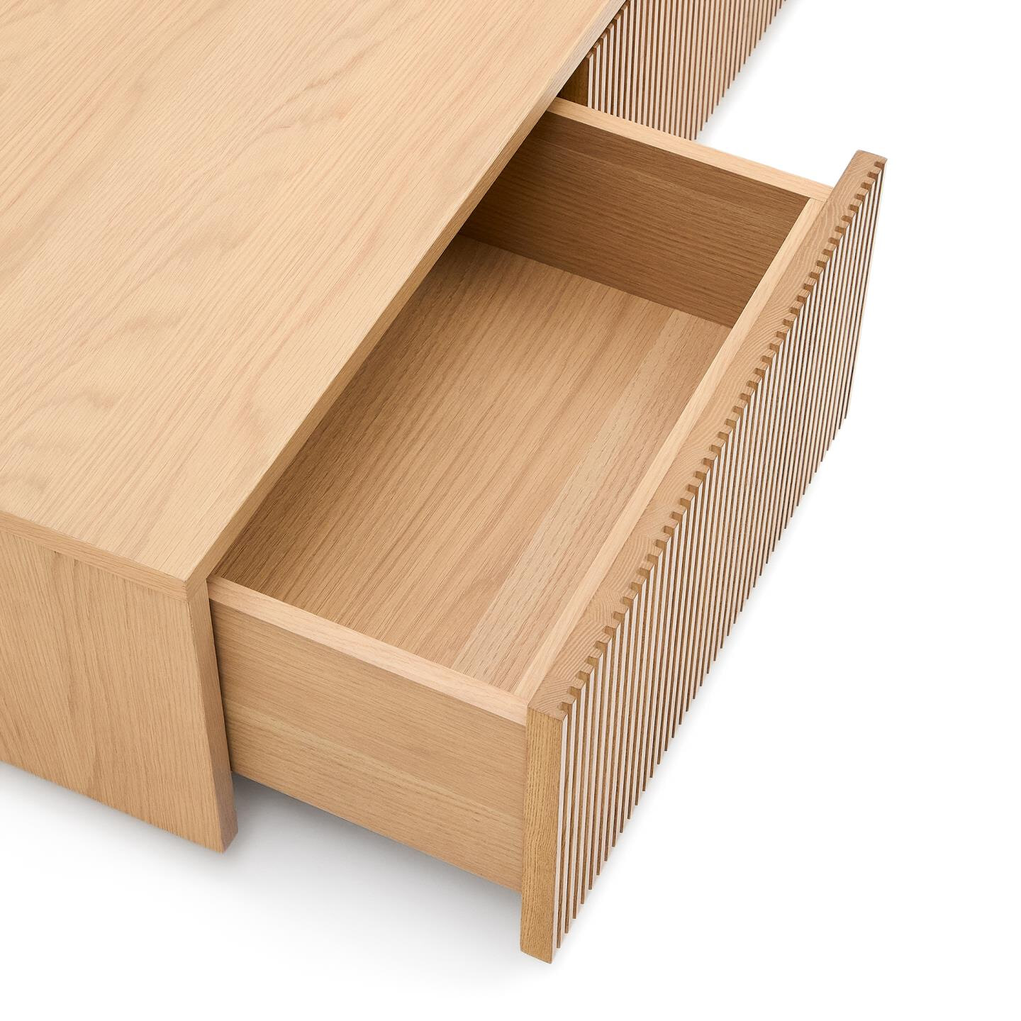 Kave Home TV-meubel 'Helvine' Eiken, 200cm