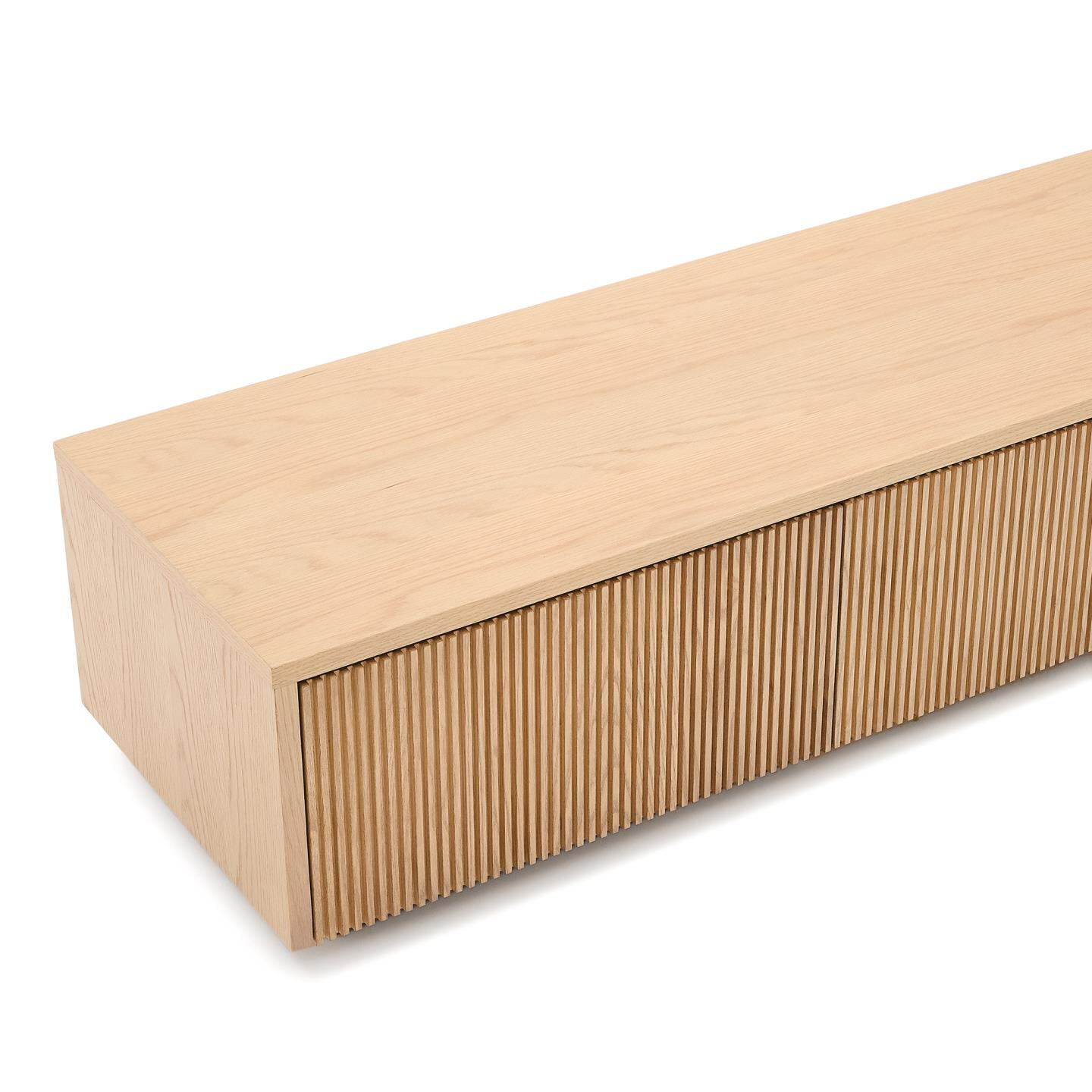 Kave Home TV-meubel 'Helvine' Eiken, 200cm