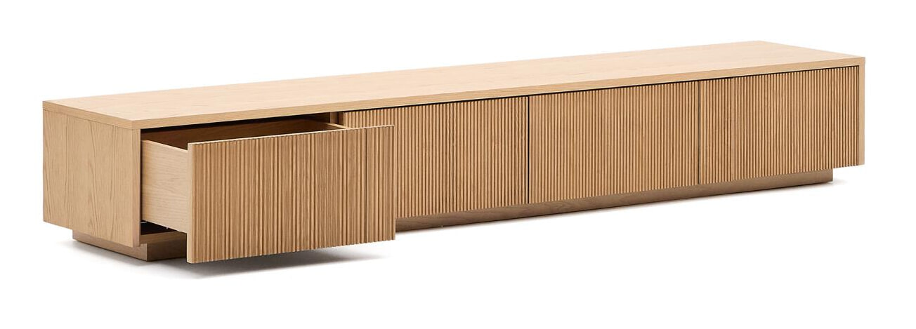 Kave Home TV-meubel 'Helvine' Eiken, 200cm