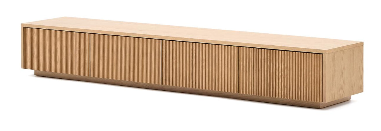 Kave Home TV-meubel 'Helvine' Eiken, 200cm