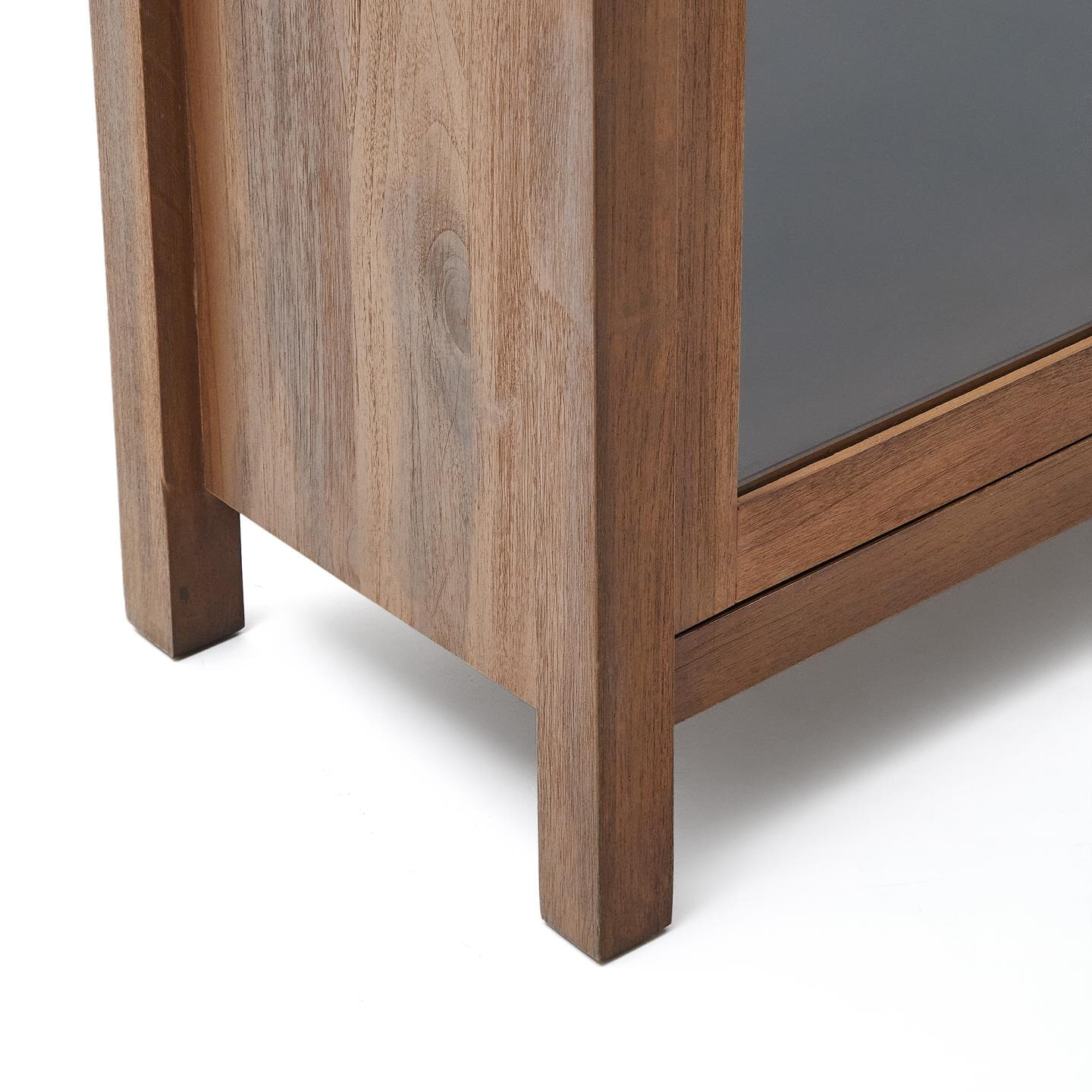 Kave Home Vitrinekast 'Sashi' Teakhout, 185 x 110cm