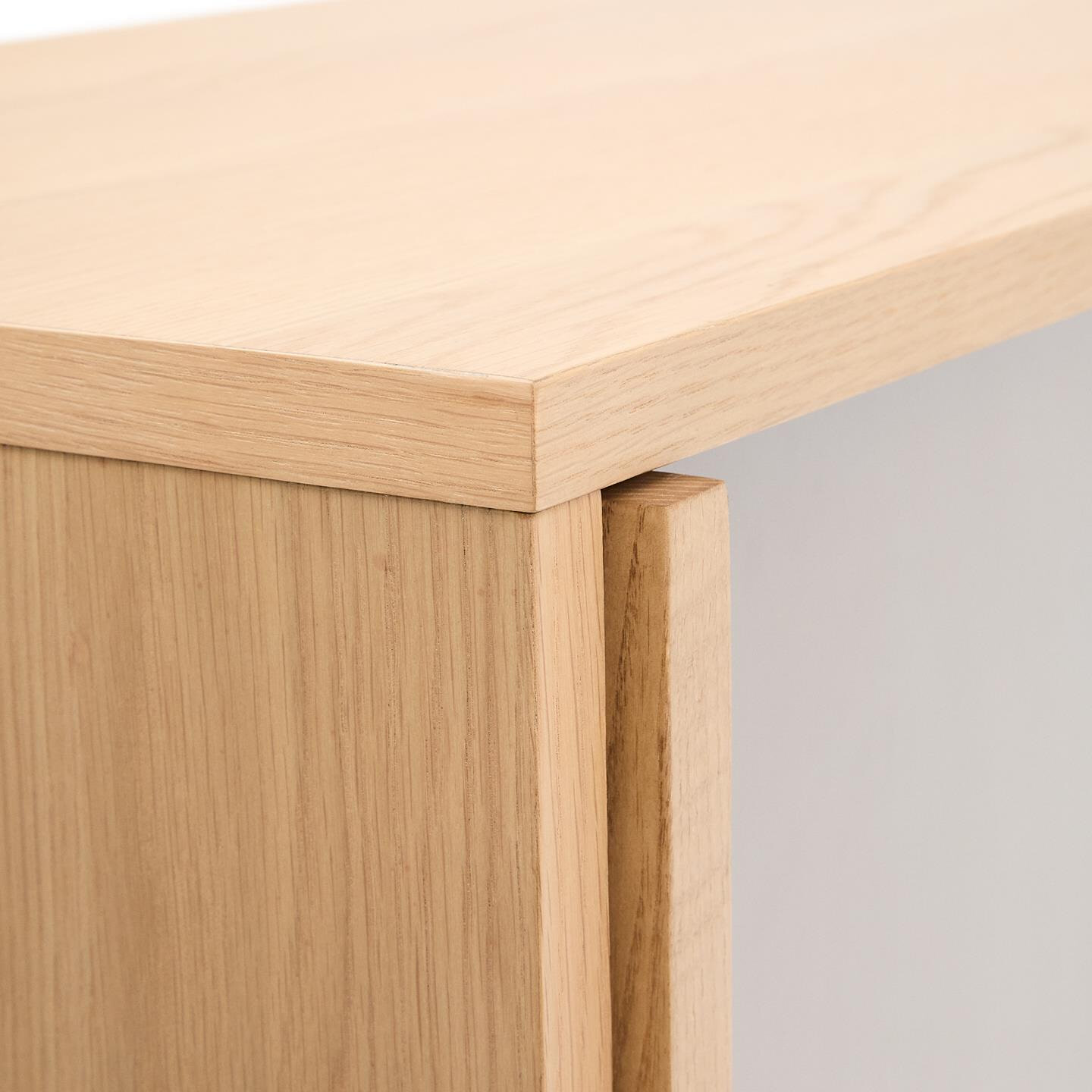 Kave Home Vitrinekast 'Helvine' Eiken en glas, 174 x 100cm