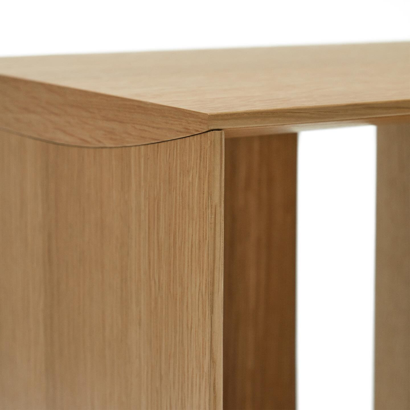 Kave Home Modulair Wandrek 'Litto' EIken, 38 x 34cm