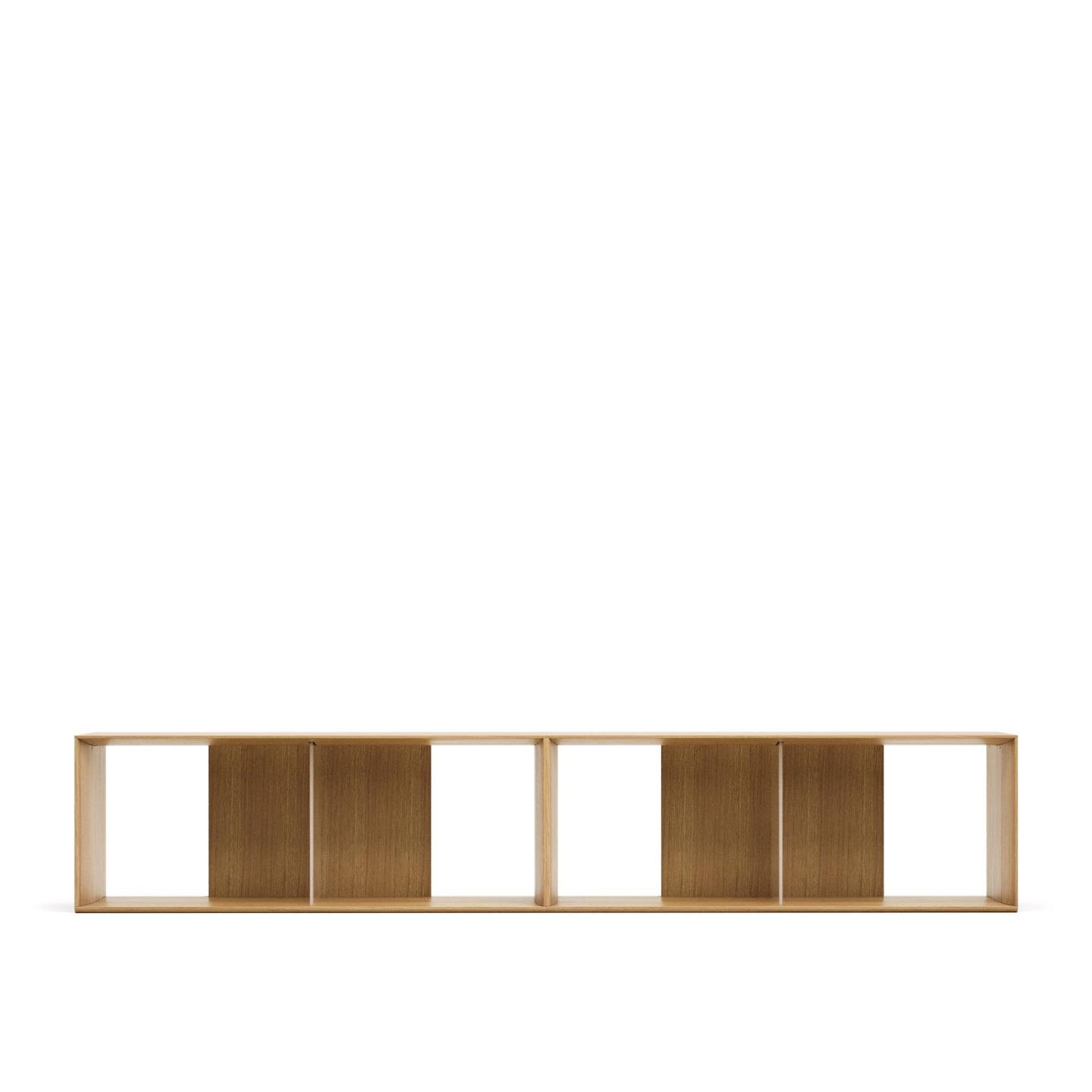 Kave Home Modulair Wandrek 'Litto' Eiken, 76 x 101 cm