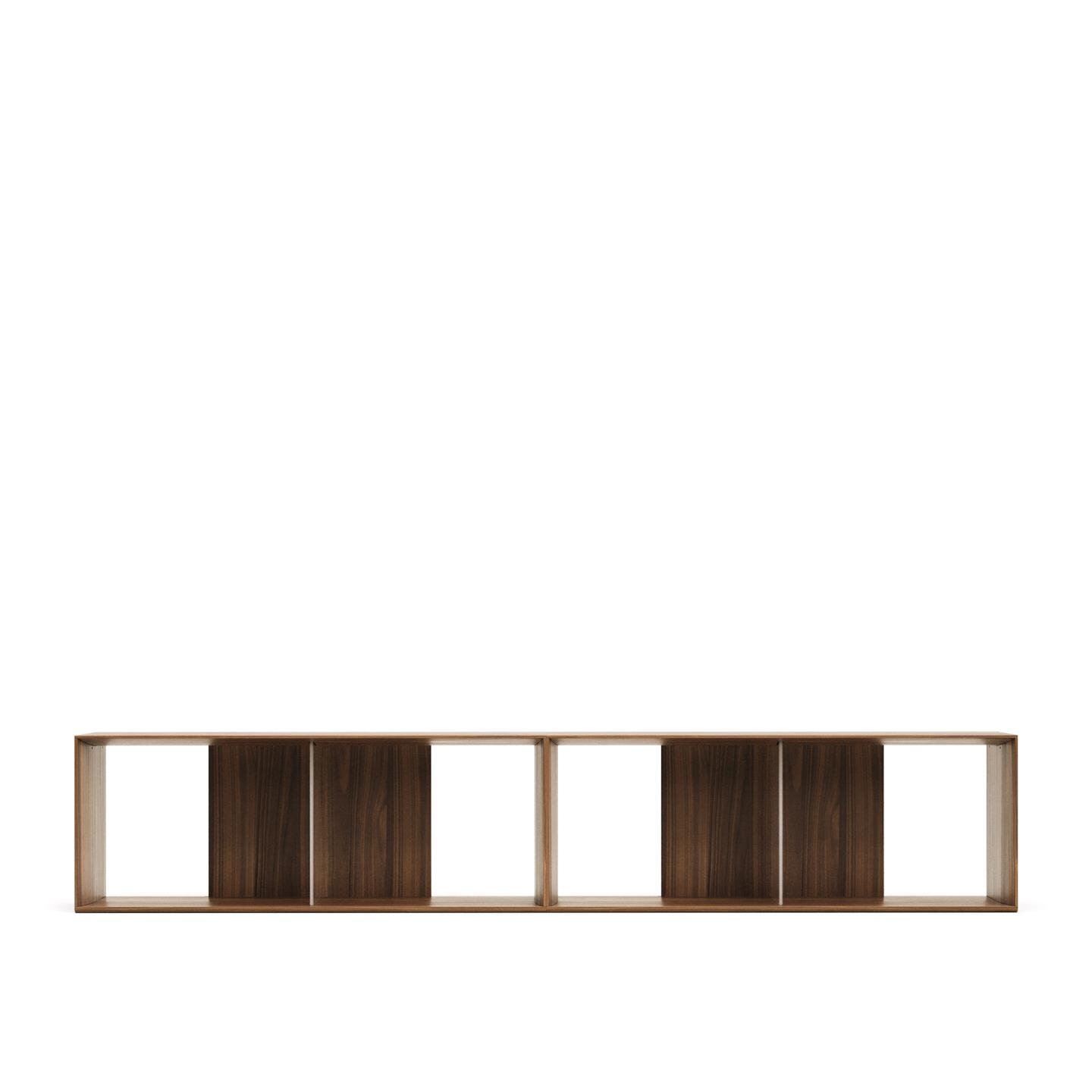 Kave Home Modulair Wandrek 'Litto' Walnoot, 76 x 101cm