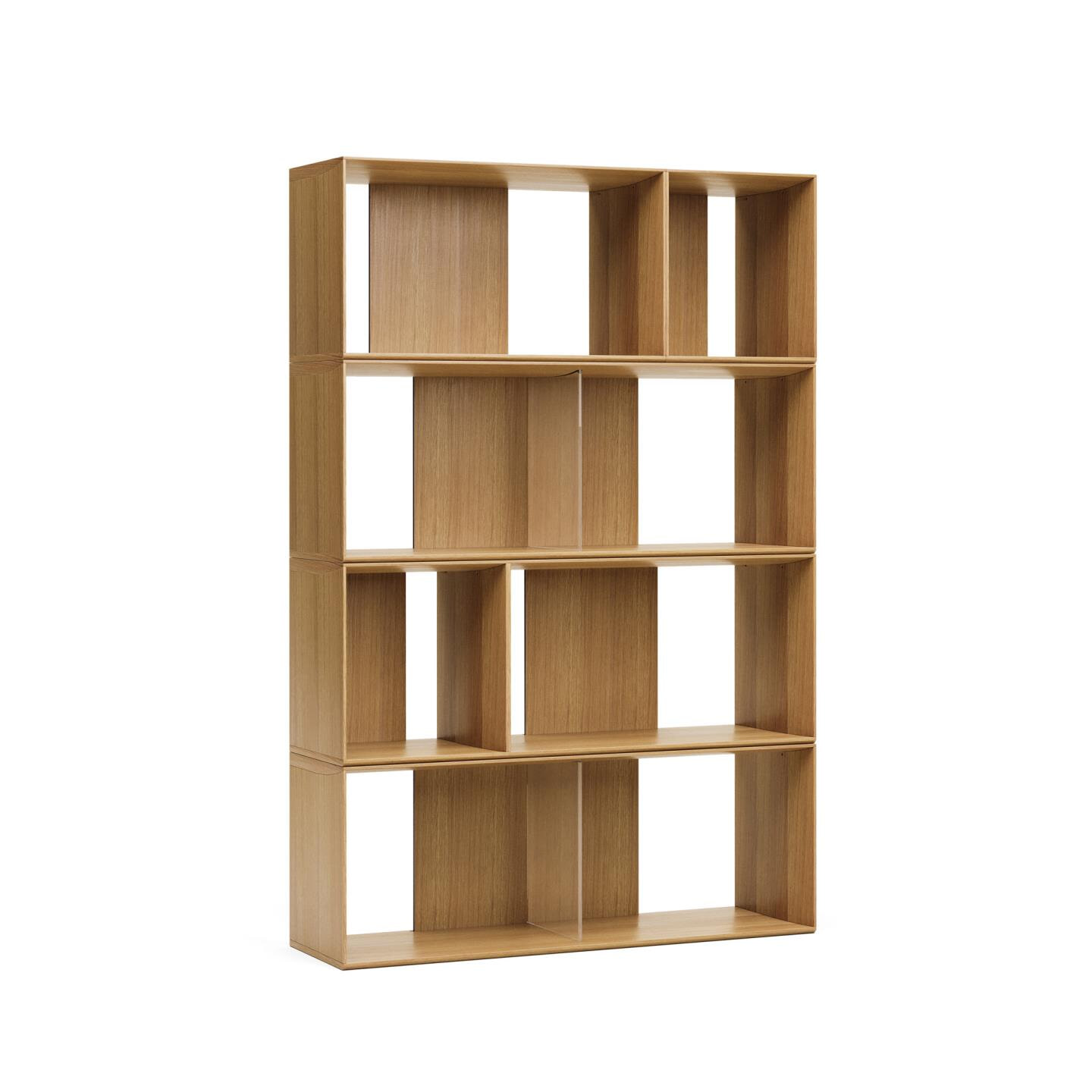 Kave Home Modulair Wandrek 'Litto' Eiken, 152 x 101cm