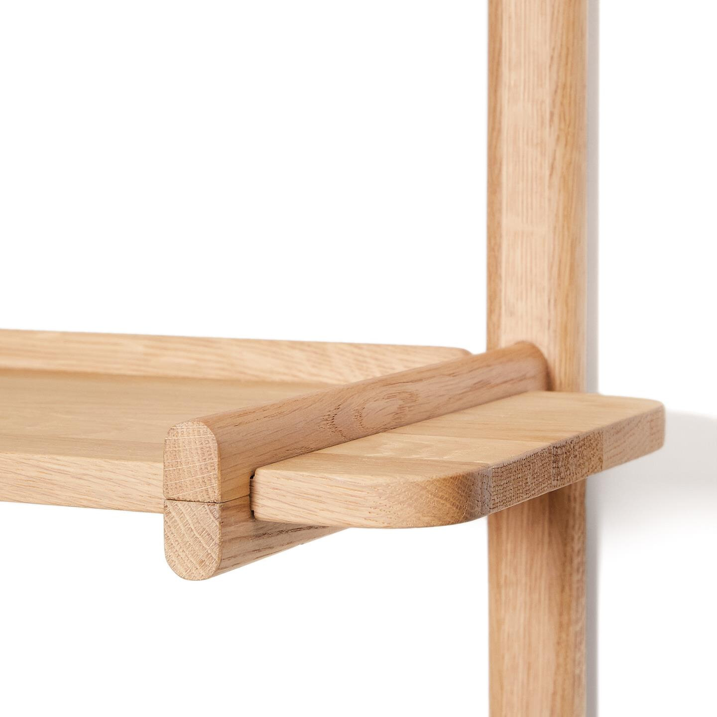 Kave Home Wandrek 'Sitra' Eikenhout, 98 x 90cm