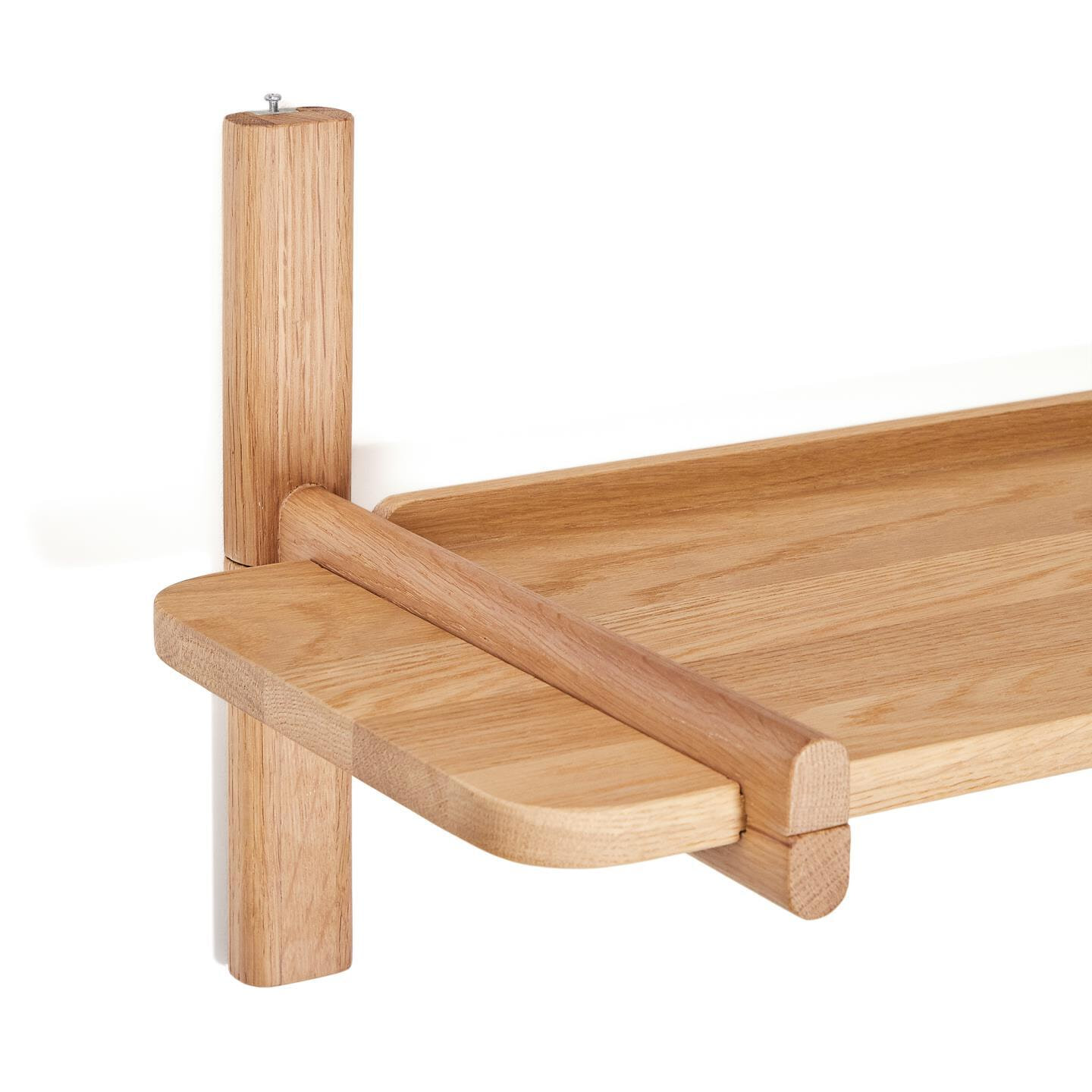 Kave Home Wandplank 'Sitra' Eikenhout, 110cm