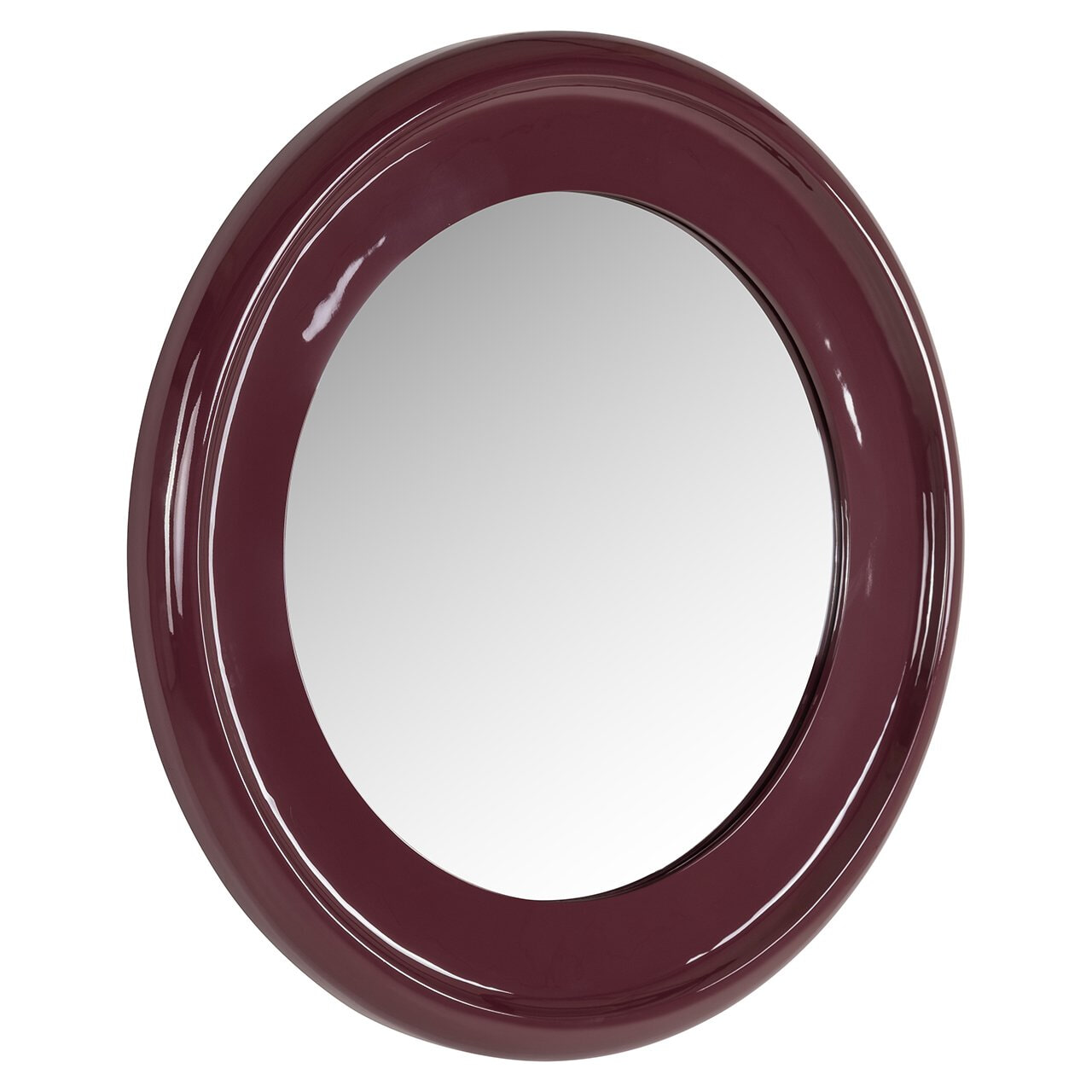 Richmond Ronde Spiegel 'Eabel' 90cm, kleur Burgundy