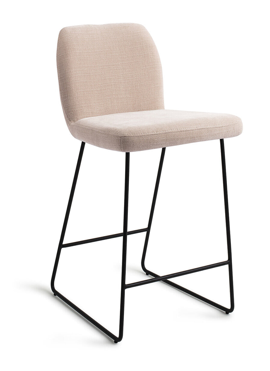 Jesper Home Barstoel Ikata Slide Black - Sand Strand (zithoogte 65cm)
