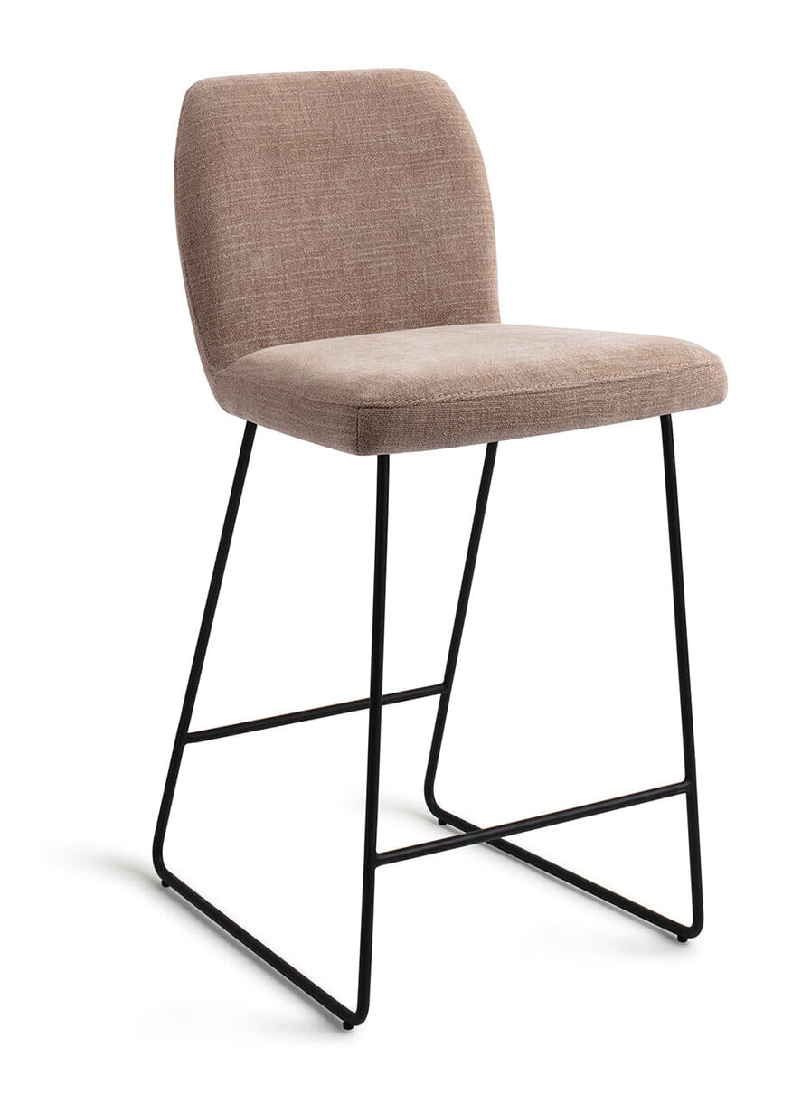 Jesper Home Barstoel Ikata Slide Black - Mocha Mist (zithoogte 65cm)