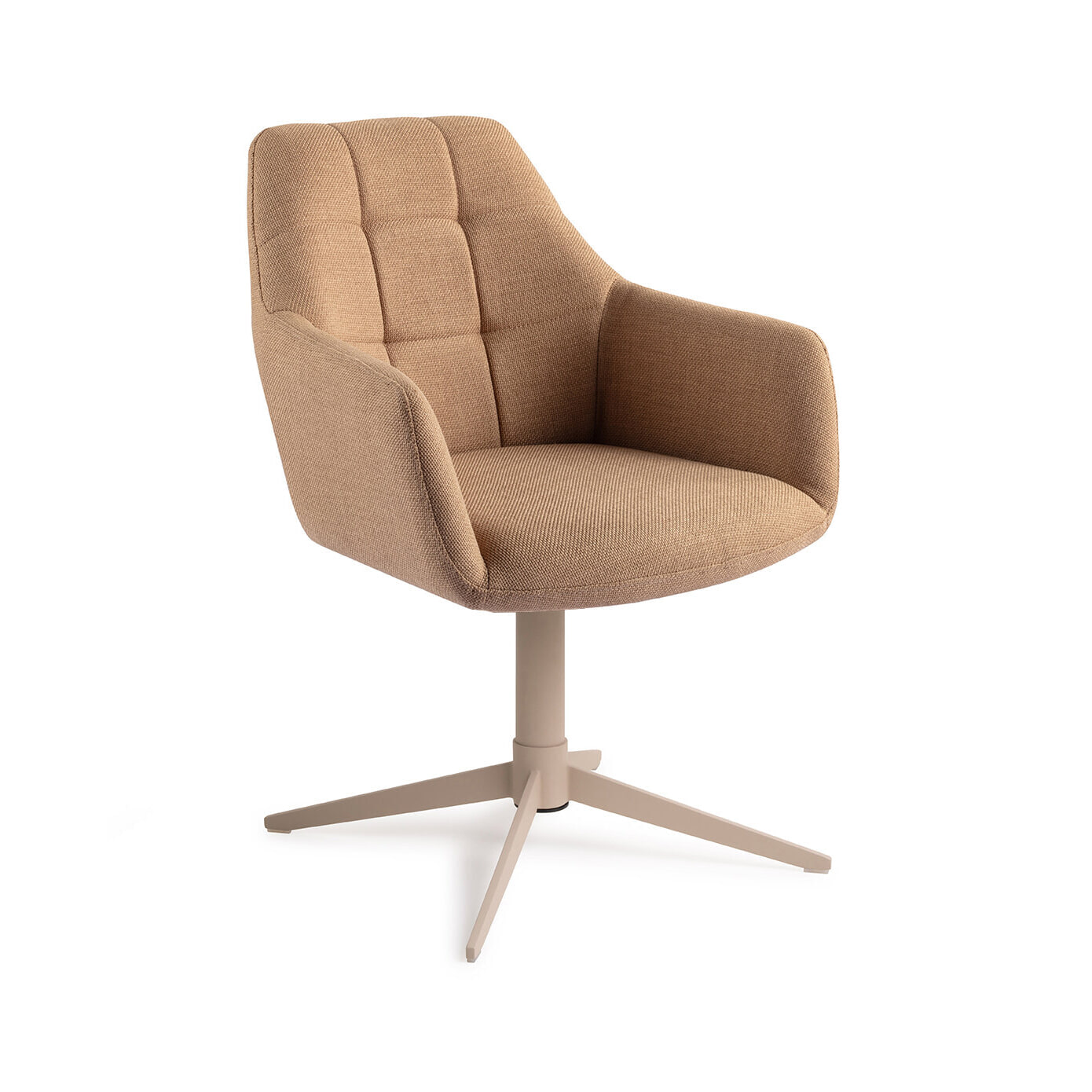 Jesper Home Eetkamerstoel Noto Quad Beige - Toasted Toffee