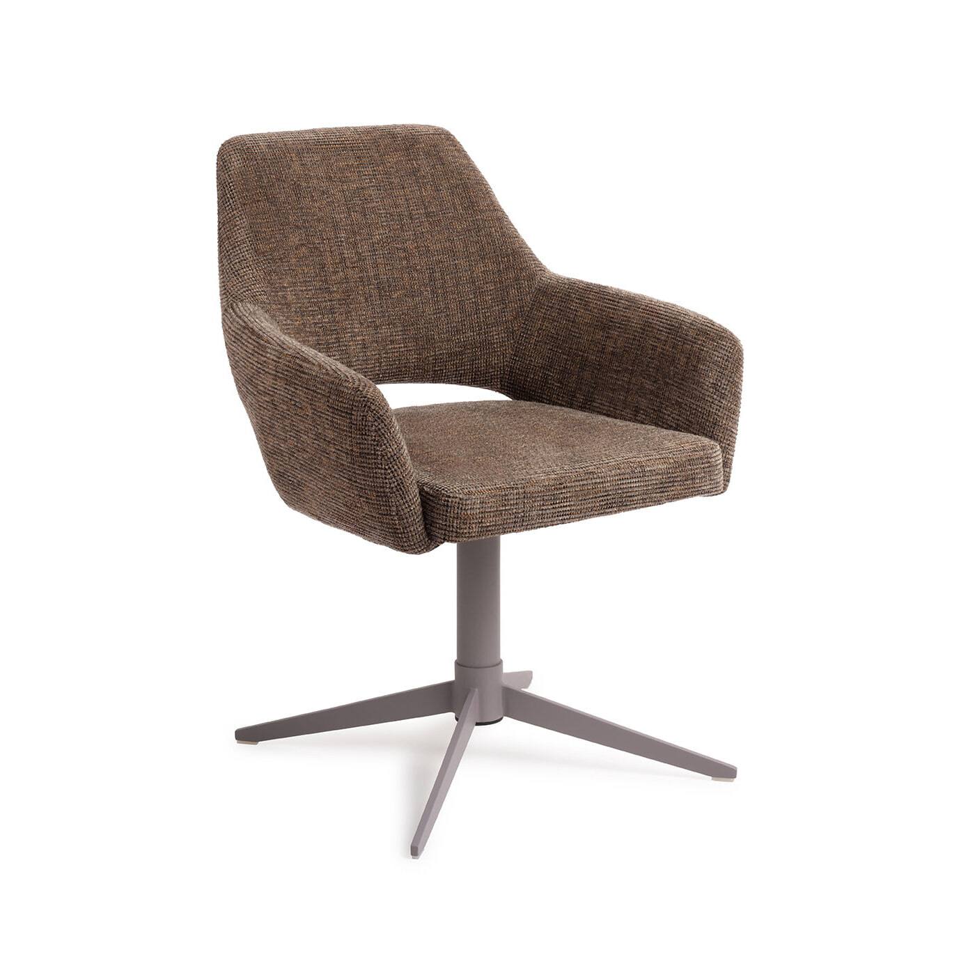 Jesper Home Eetkamerstoel Yanai Quad Grey - Checked Chestnut