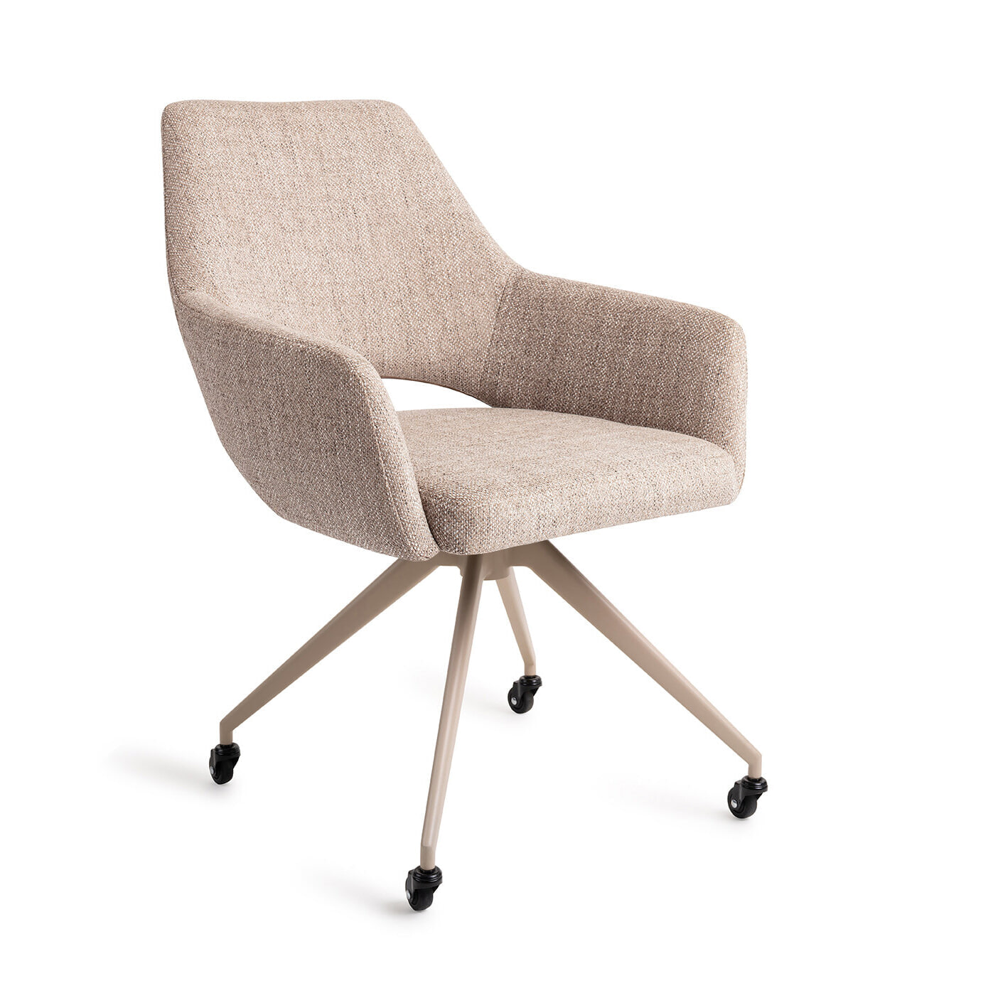 Jesper Home Eetkamerstoel Yanai Glide Beige - Biscuit Beach