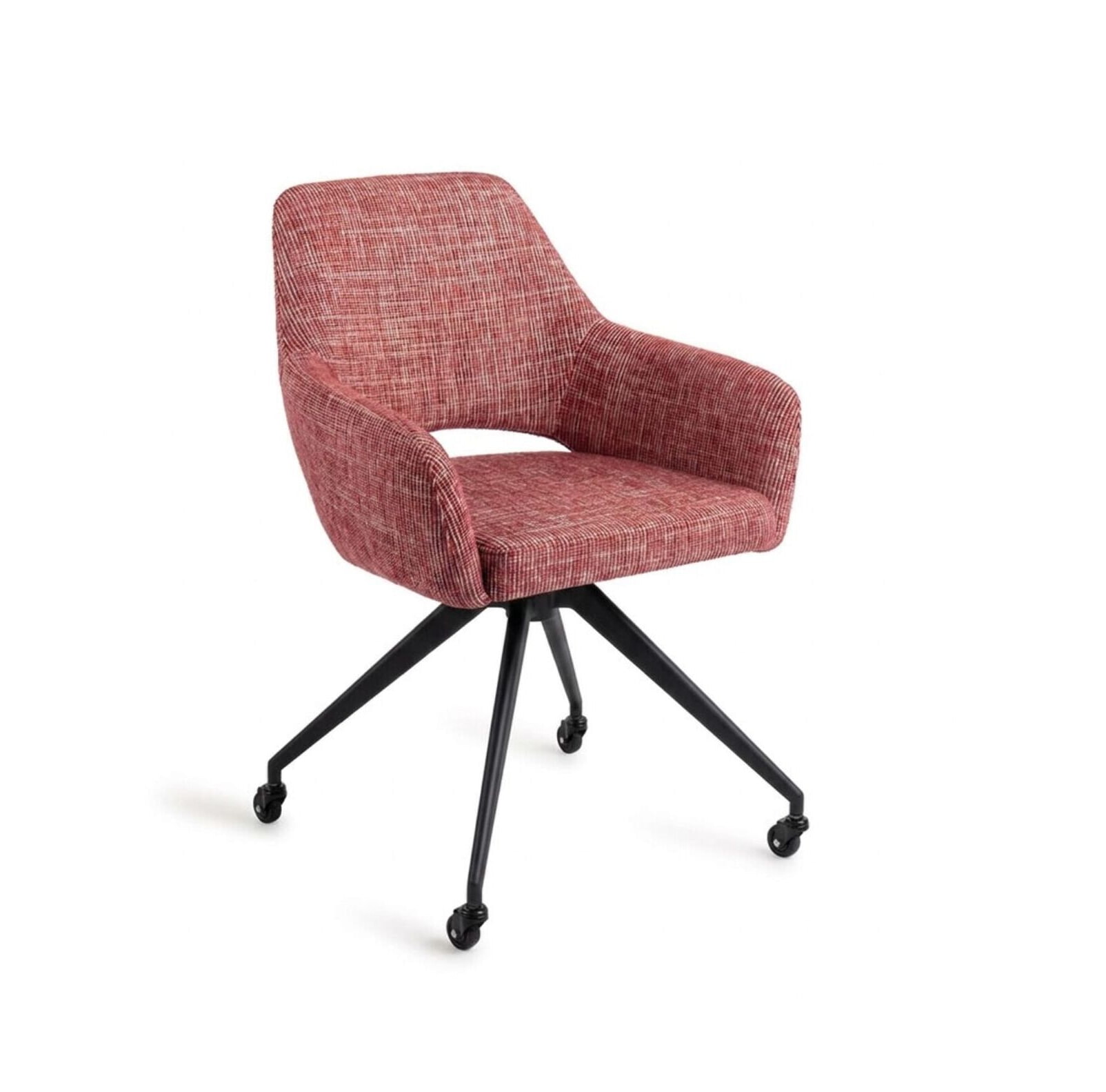Jesper Home Eetkamerstoel Yanai Glide Black - Berry Bars