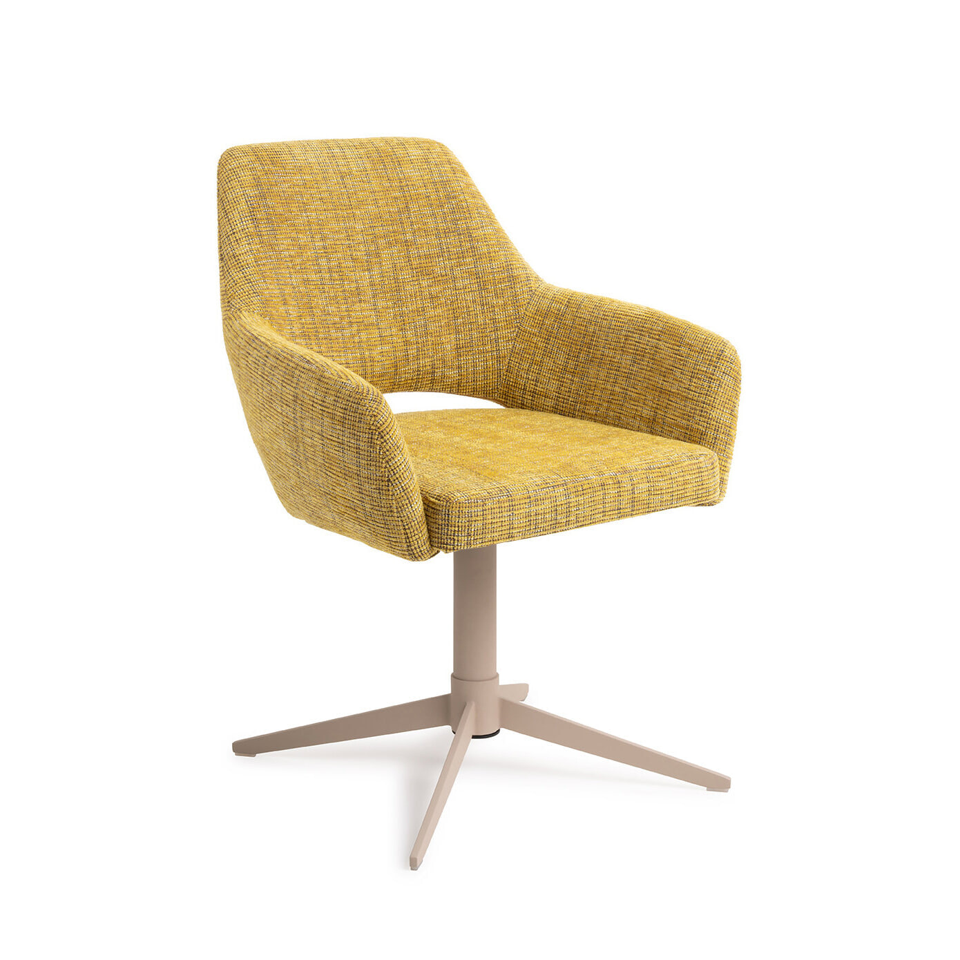 Jesper Home Eetkamerstoel Yanai Quad Beige - Lemon Lines