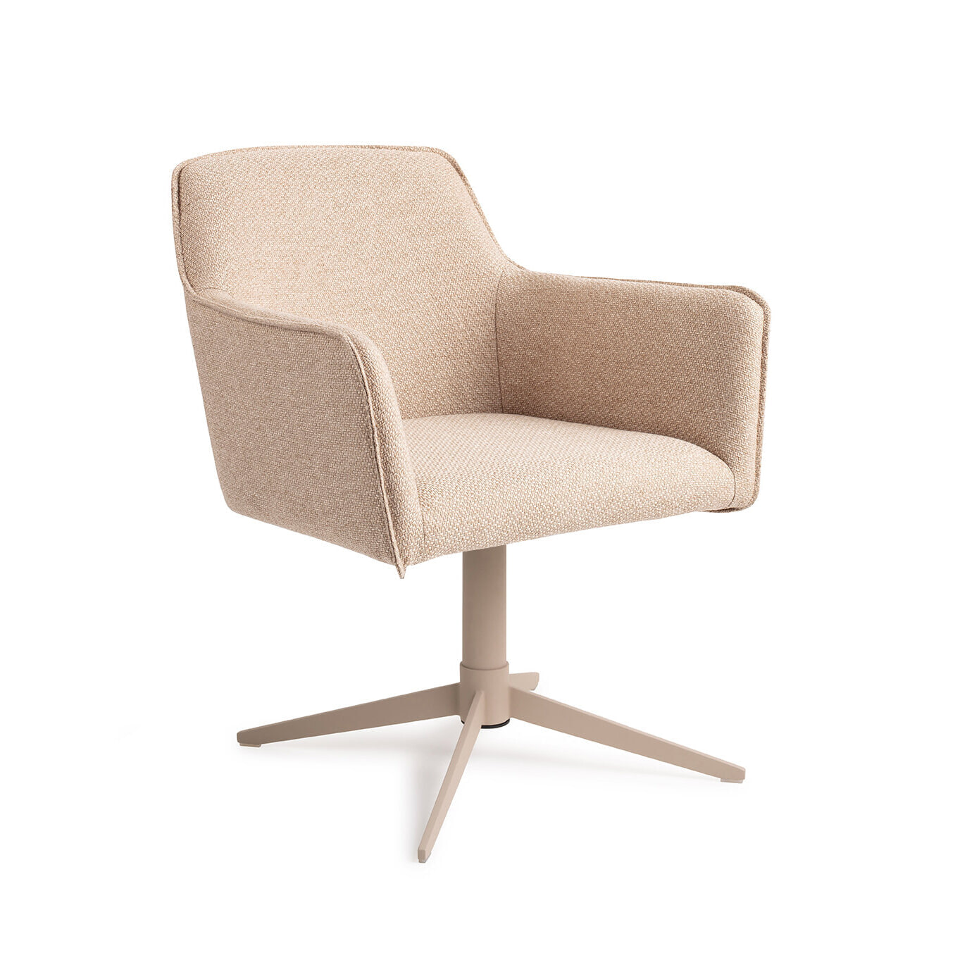 Jesper Home Eetkamerstoel Hofu Quad Beige - Wild Walnut