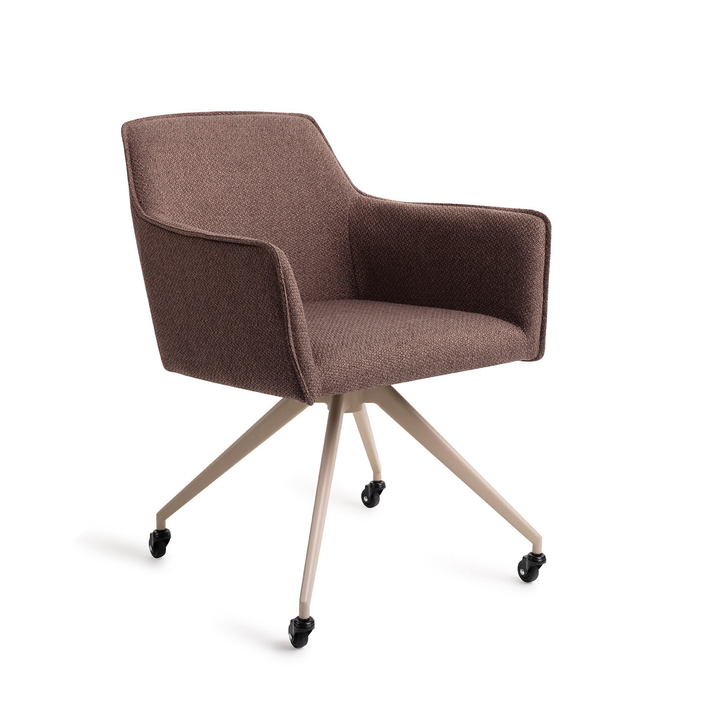 Jesper Home Eetkamerstoel Hofu Glide Beige - Potters Clay