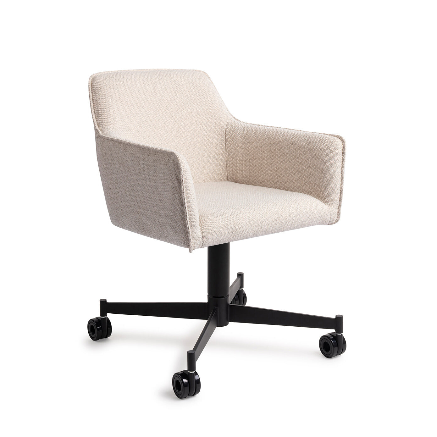 Jesper Home Eetkamerstoel Hofu Caster Black - Enoki