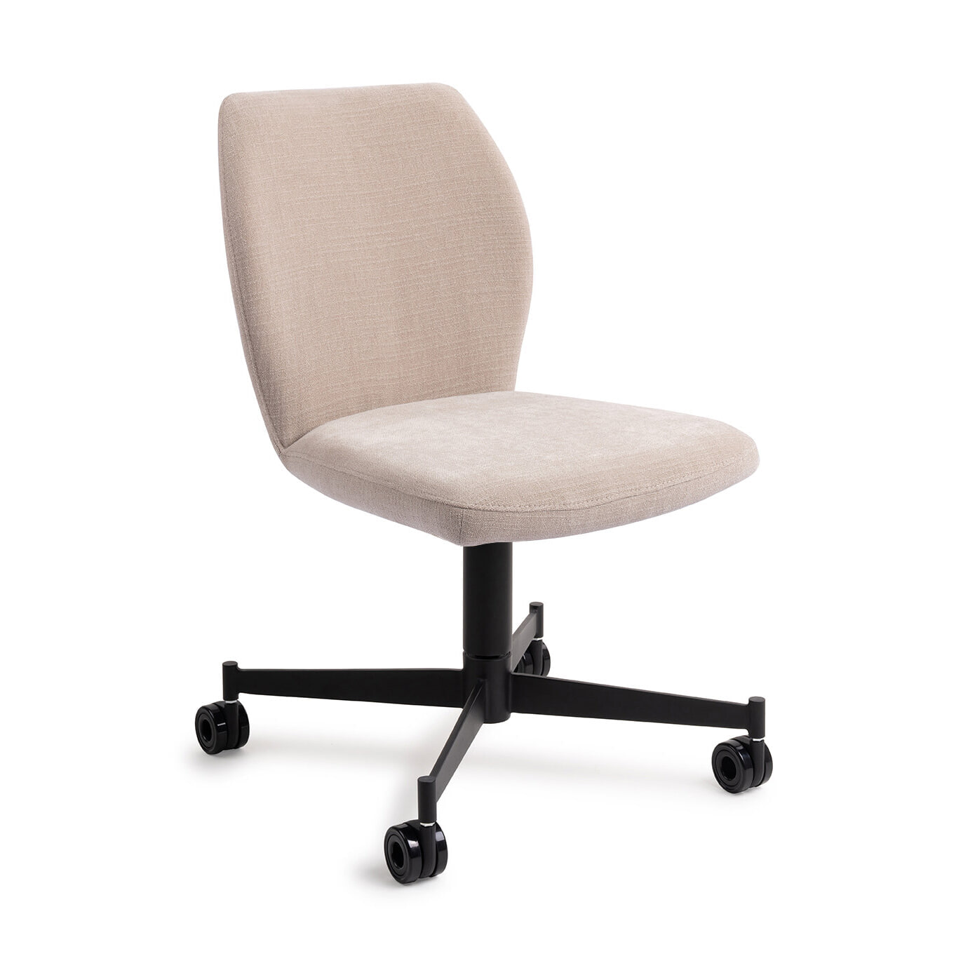 Jesper Home Eetkamerstoel Ikata Caster Black - Sand Strand