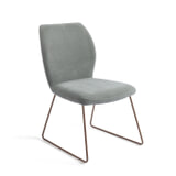 Jesper Home Eetkamerstoel 'Ikata' Slide Rose, kleur Breezy Blue