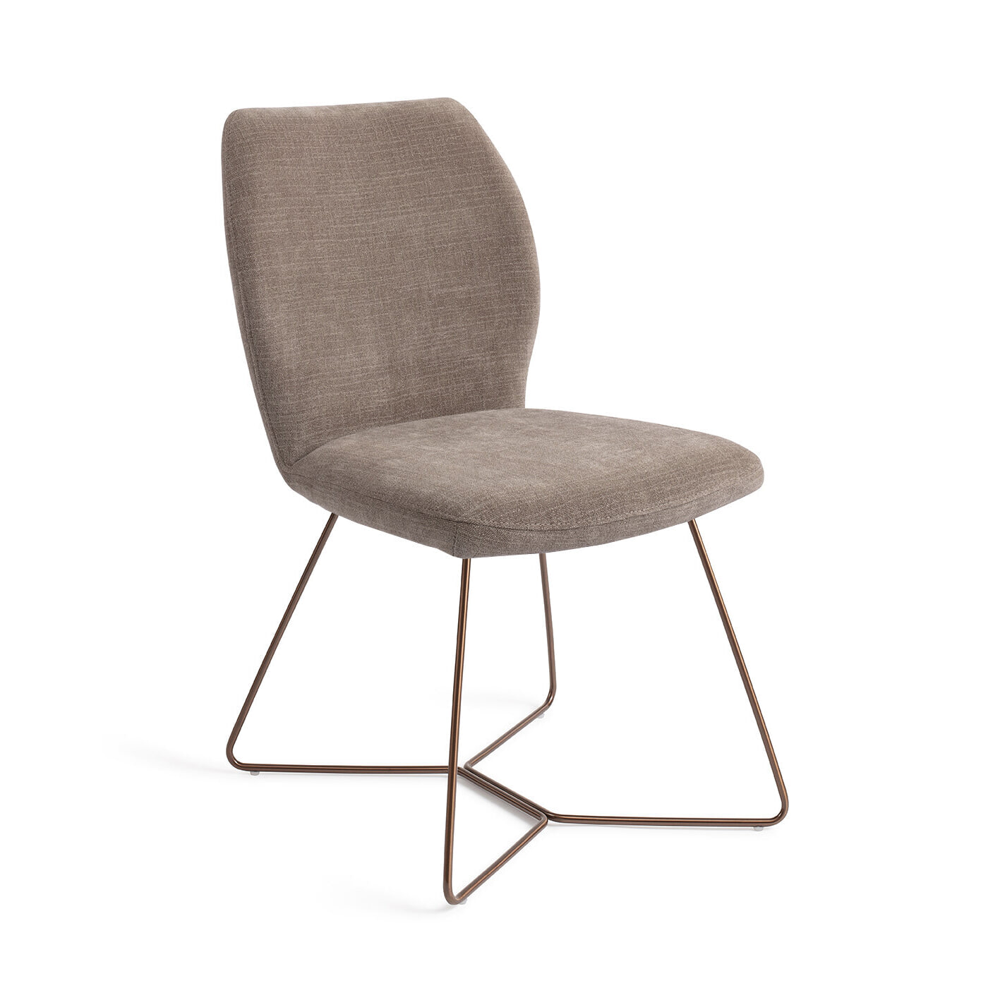 Jesper Home Eetkamerstoel 'Ikata' Beehive Rose, kleur Mocha Mist