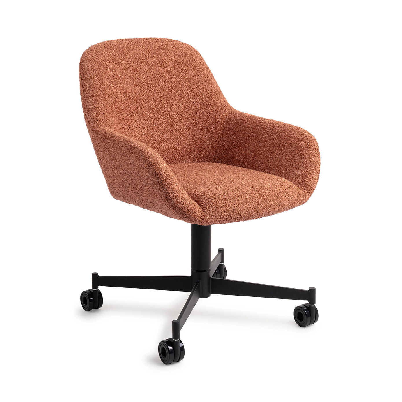 Jesper Home Eetkamerstoel Kushi Caster Black - Amber Autumn