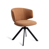 Jesper Home Draaibare Eetkamerstoel 'Misato' kleur Cinnamon Spice