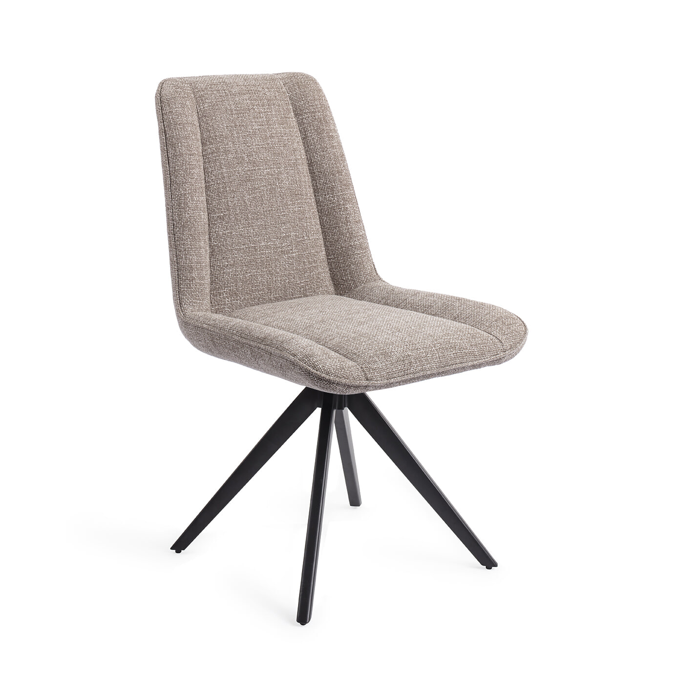 Jesper Home Draaibare Eetkamerstoel 'Umedo' Turn Black