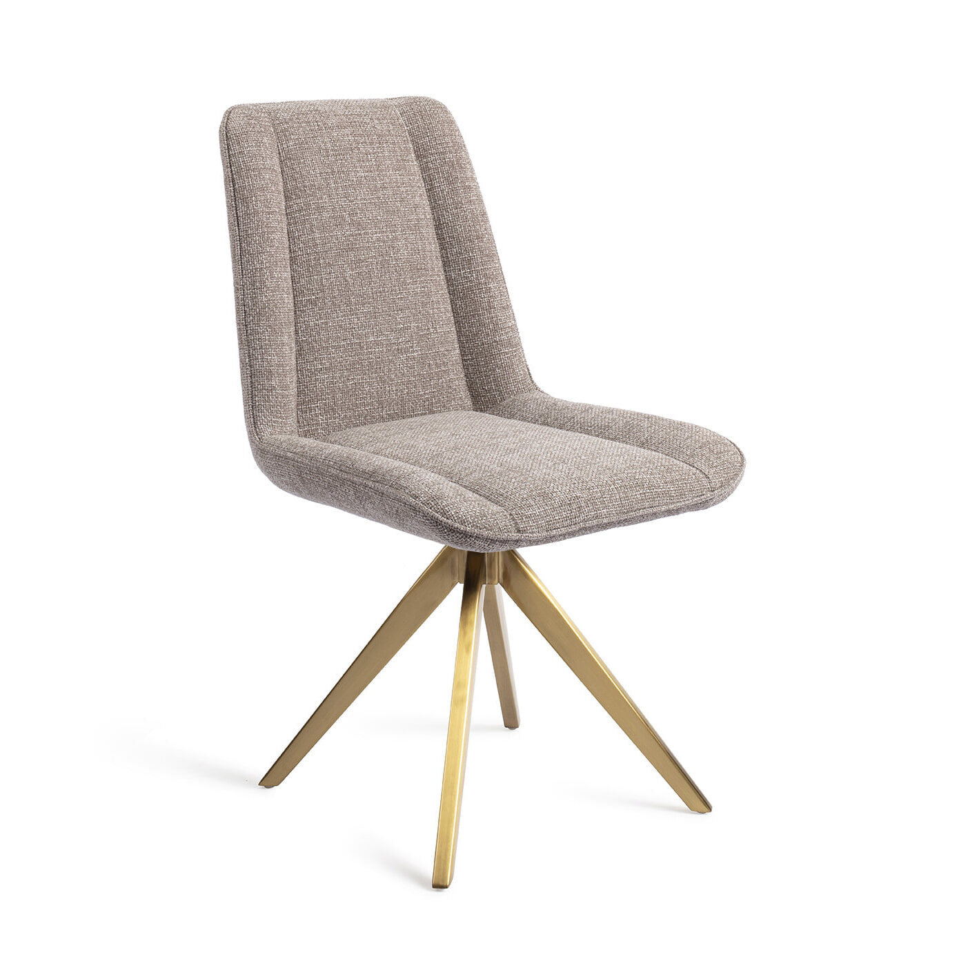 Jesper Home Draaibare Eetkamerstoel 'Umedo' Turn Gold