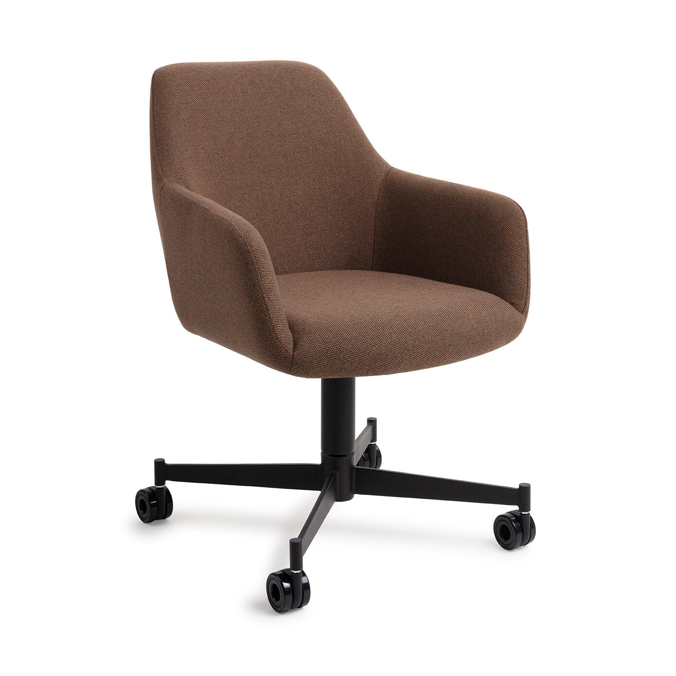 Jesper Home Eetkamerstoel Hiroo Caster Black - Rustic Rye