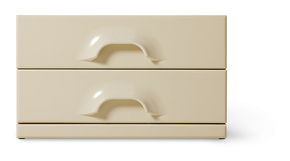 HKliving Ladekast Chest 2 lades - Crème