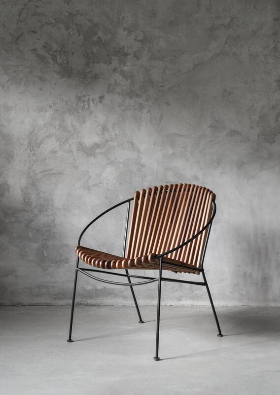 MUST Living Fauteuil 'Portofino' Teakhout