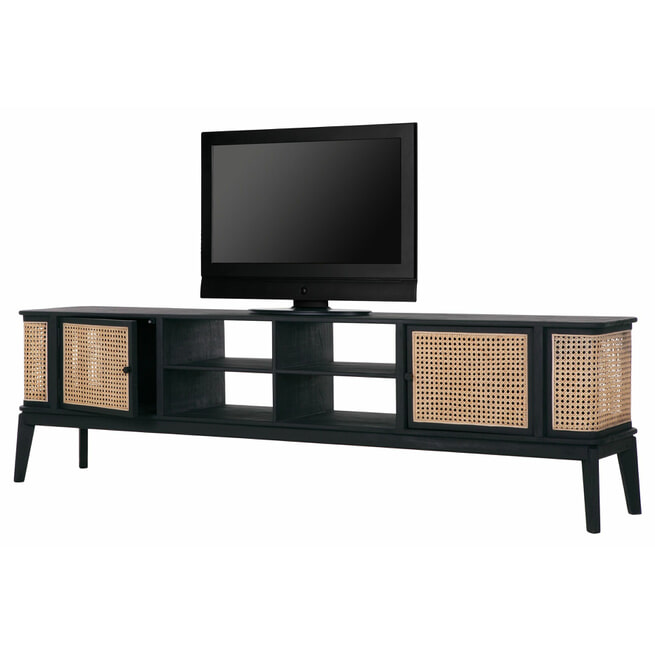 MUST Living TV-meubel 'Raffles' Rotan en hout, 213cm