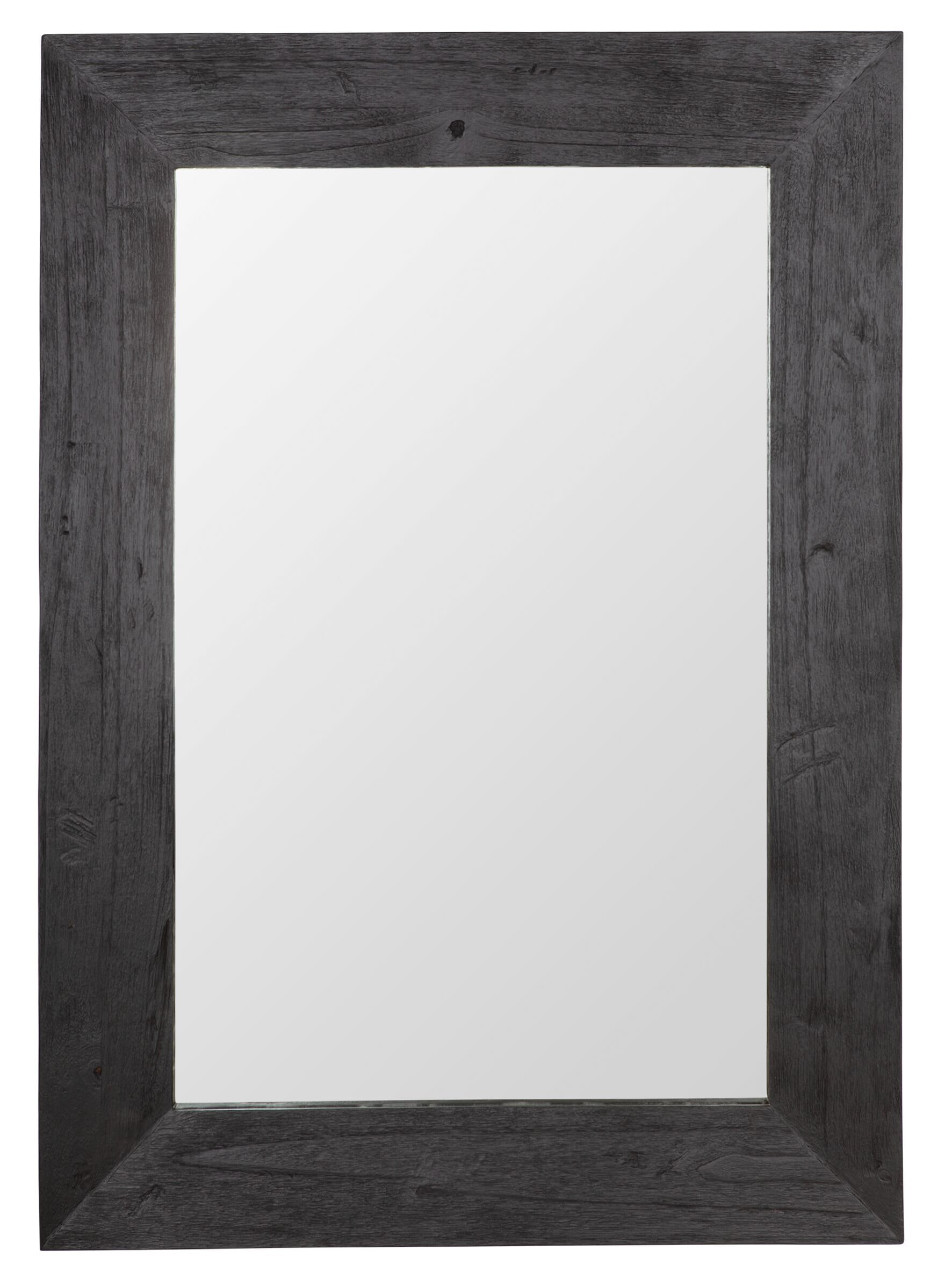 MUST Living Spiegel 'Lola' Hout, 140 x 100cm, kleur zwart