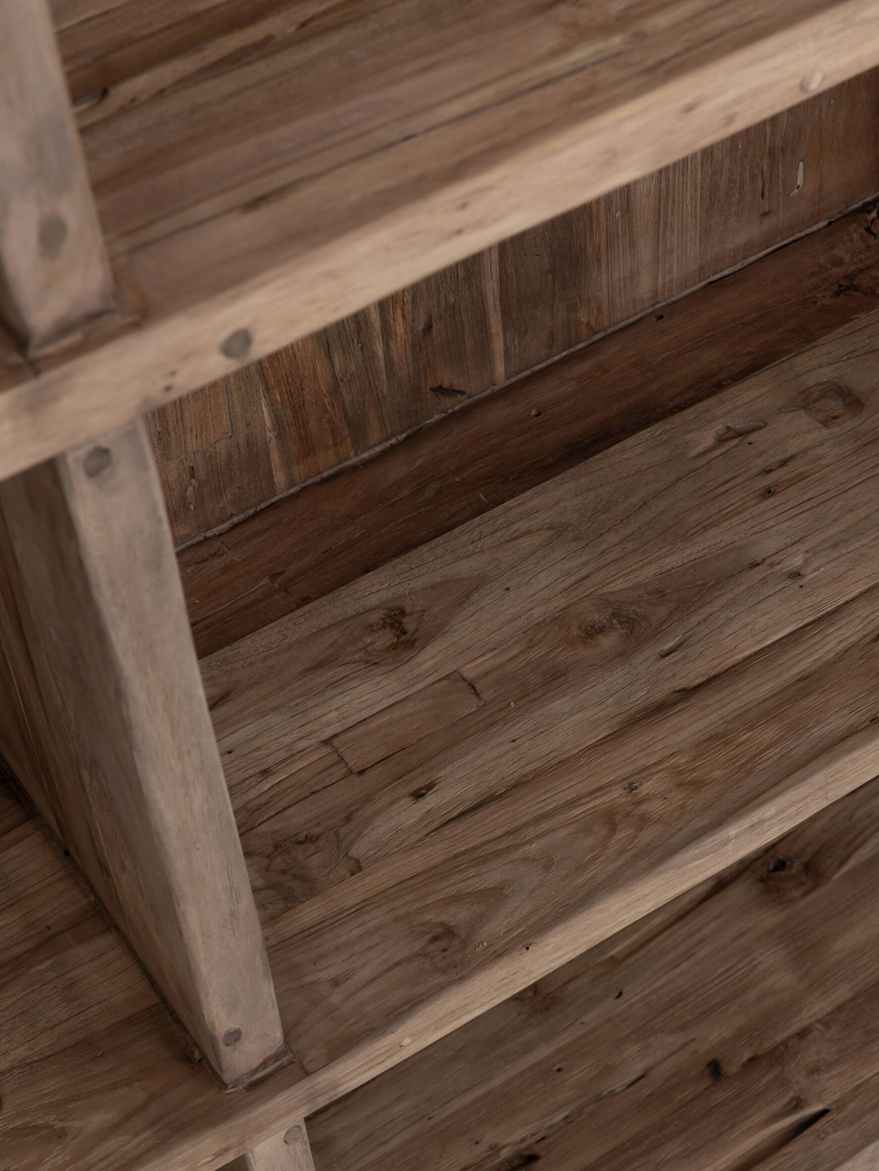 MUST Living Boekenkast 'Rush' Teakhout, 160 x 140cm