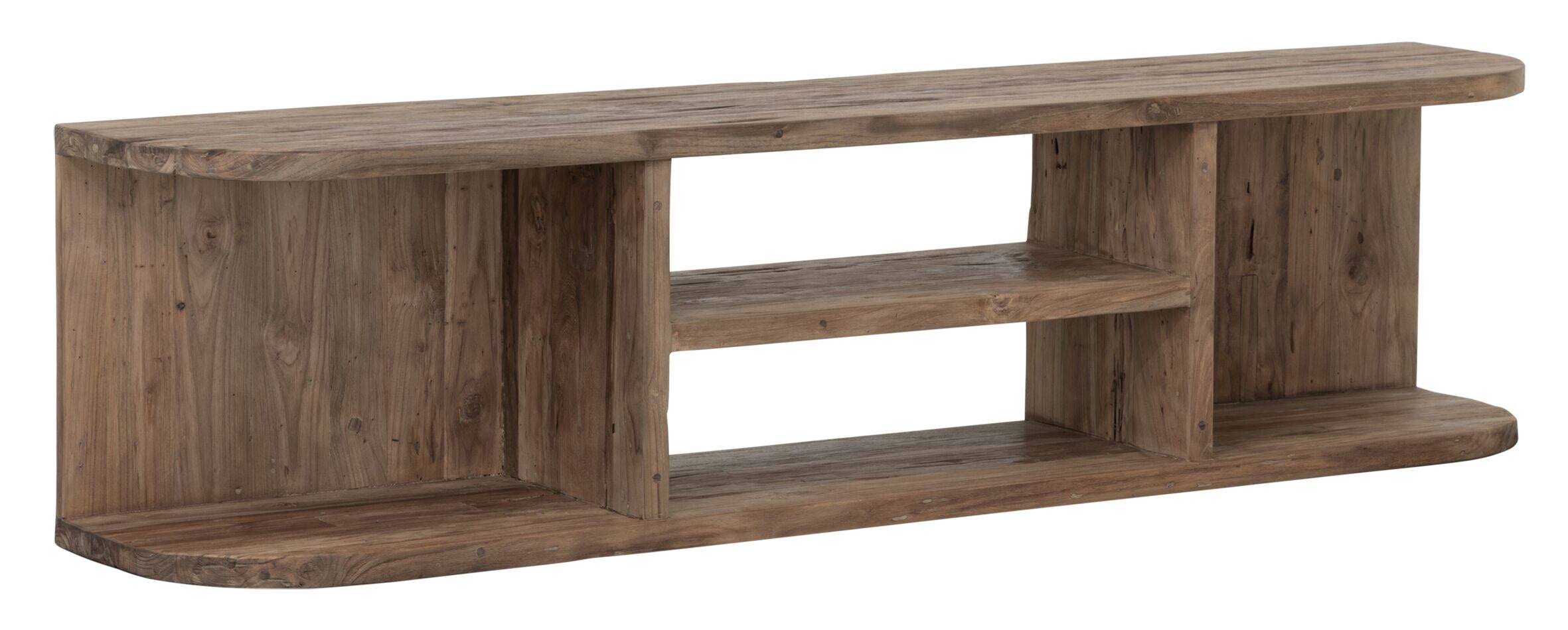 MUST Living TV-meubel Rush Teakhout, 160cm - Bruin