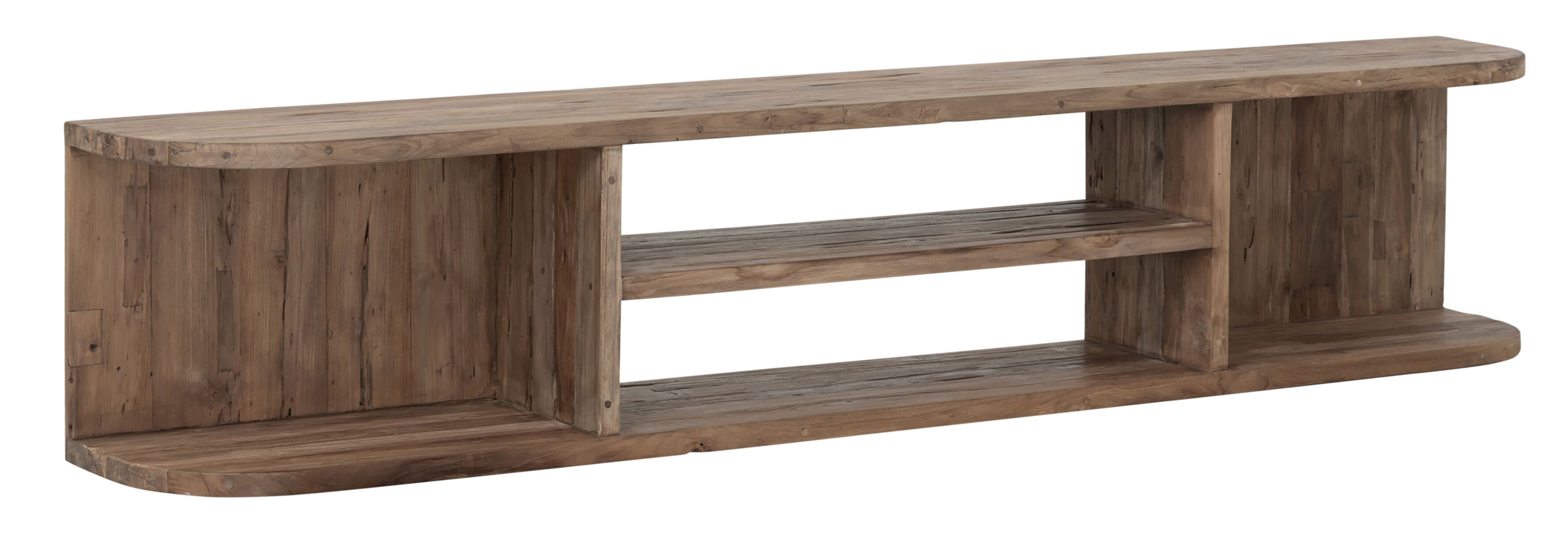 MUST Living TV-meubel Rush Teakhout, 200cm - Bruin