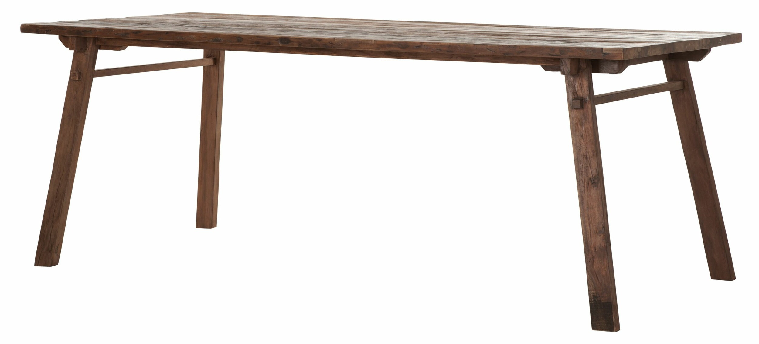 MUST Living Eettafel Campo Hout, 210 x 95cm - Bruin