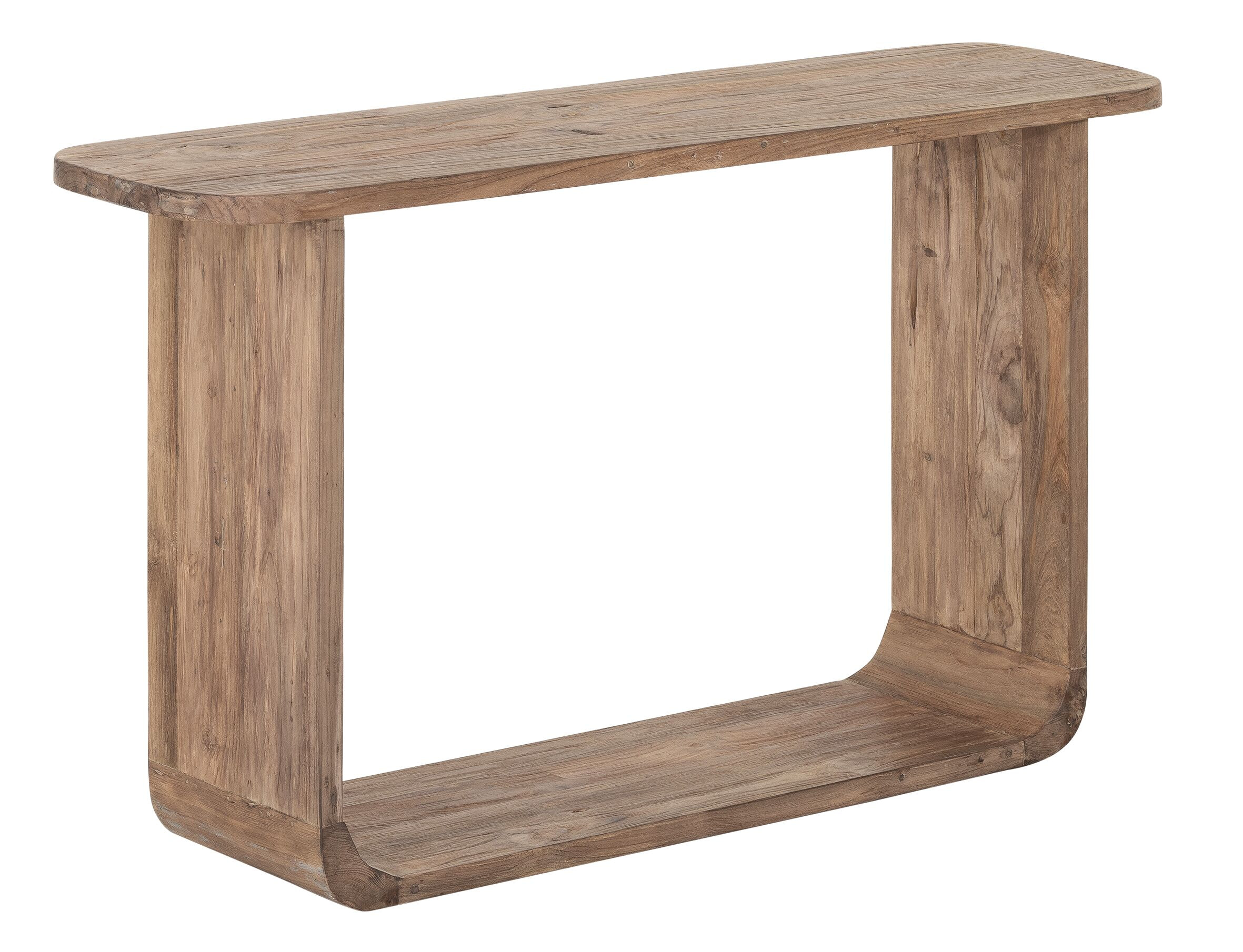 MUST Living Side-table Vico Teakhout, 140cm - Bruin