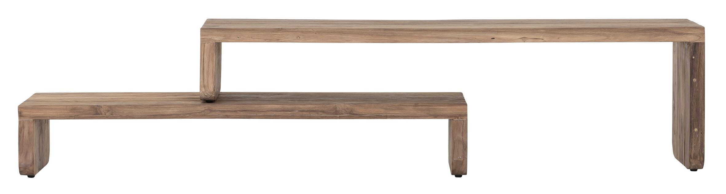 MUST Living TV-meubel uitschuifbaar 'Motus' Teakhout,125/140cm