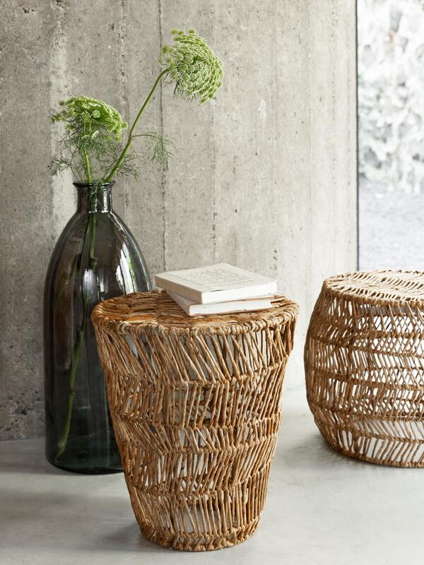 MUST Living Bijzettafel 'Santa Agnes' Abaca, 36cm
