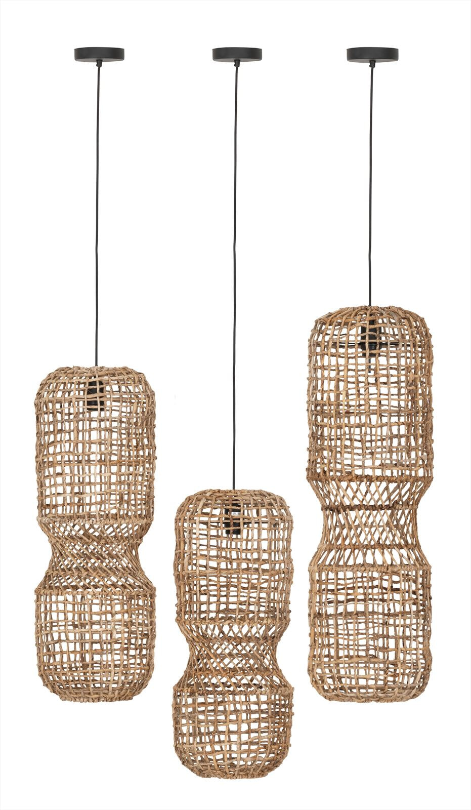 MUST Living Hanglamp 'Blanes' Bananenblad, 60cm